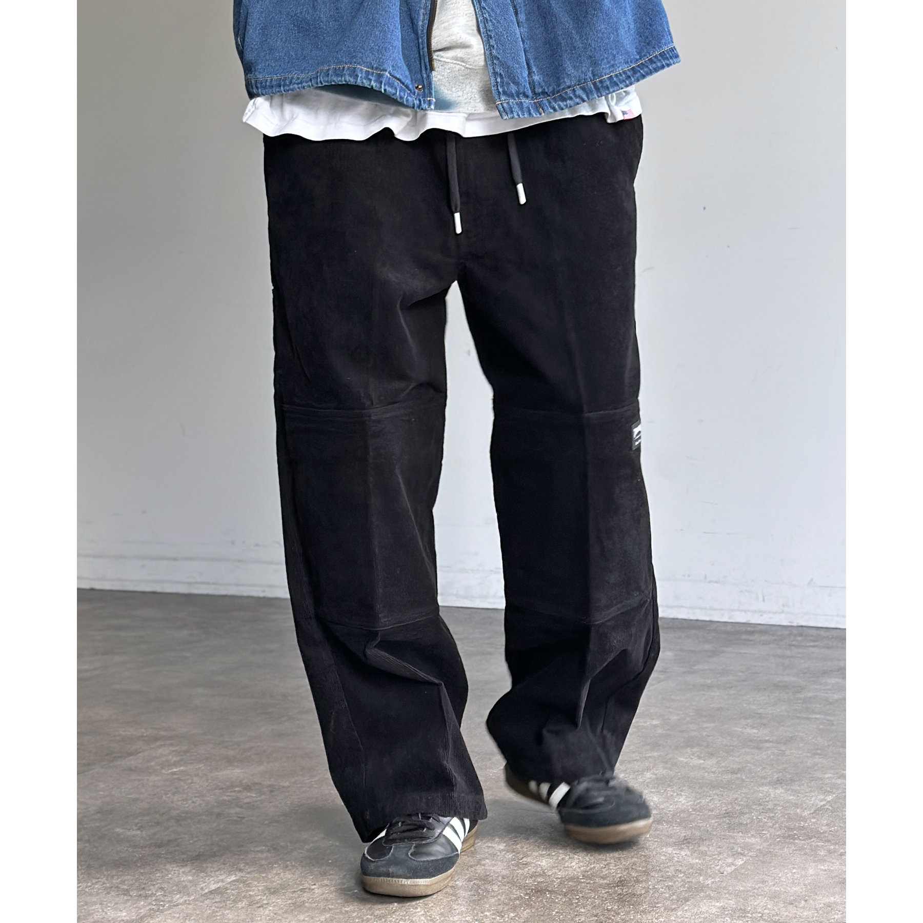 ヘッドグーニー　コーデュロイパンツ CORDUROY PANTS ヘッドグーニー コーデュロイパンツ ブラック L