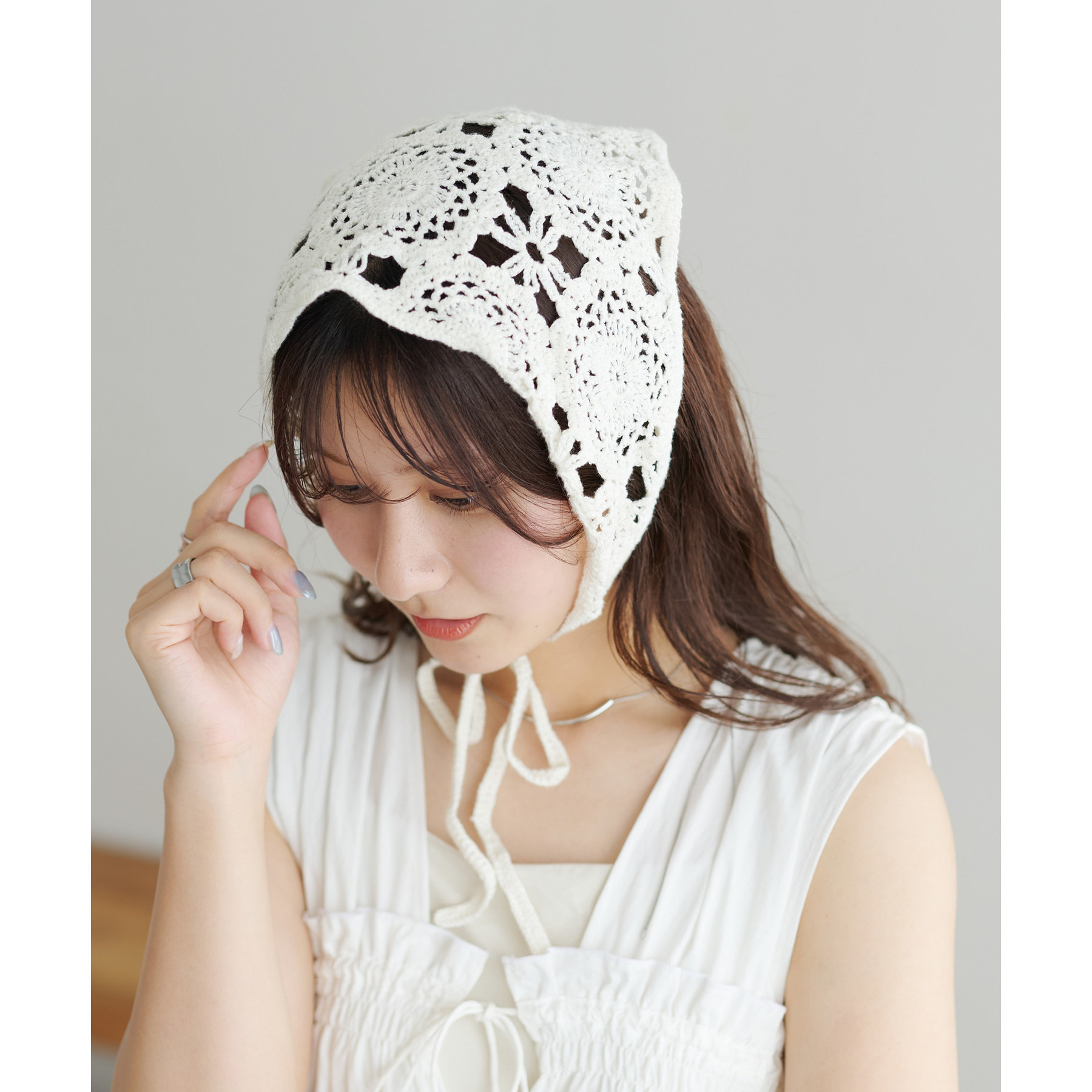 アバカ　バンブーバッグ　M+abaca 花繋ぎ　夏単衣　6600 アバカ バンブーバック M+abaca 花繋ぎ 夏単衣 6353 - メルカリ