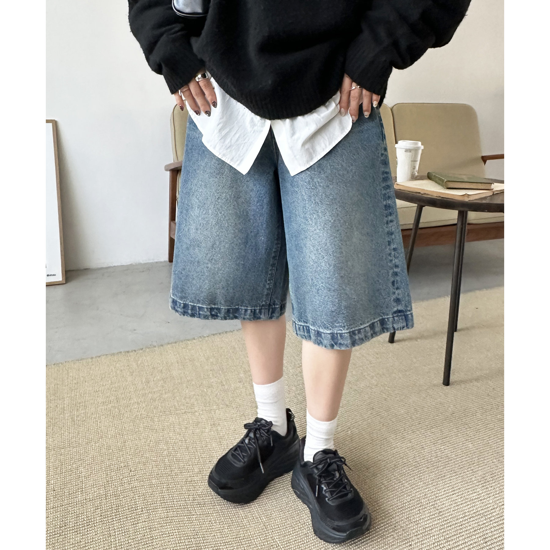 Bargiee デニム ハーフパンツ セール】デニム ハーフパンツ（デニムパンツ）｜Bargiee