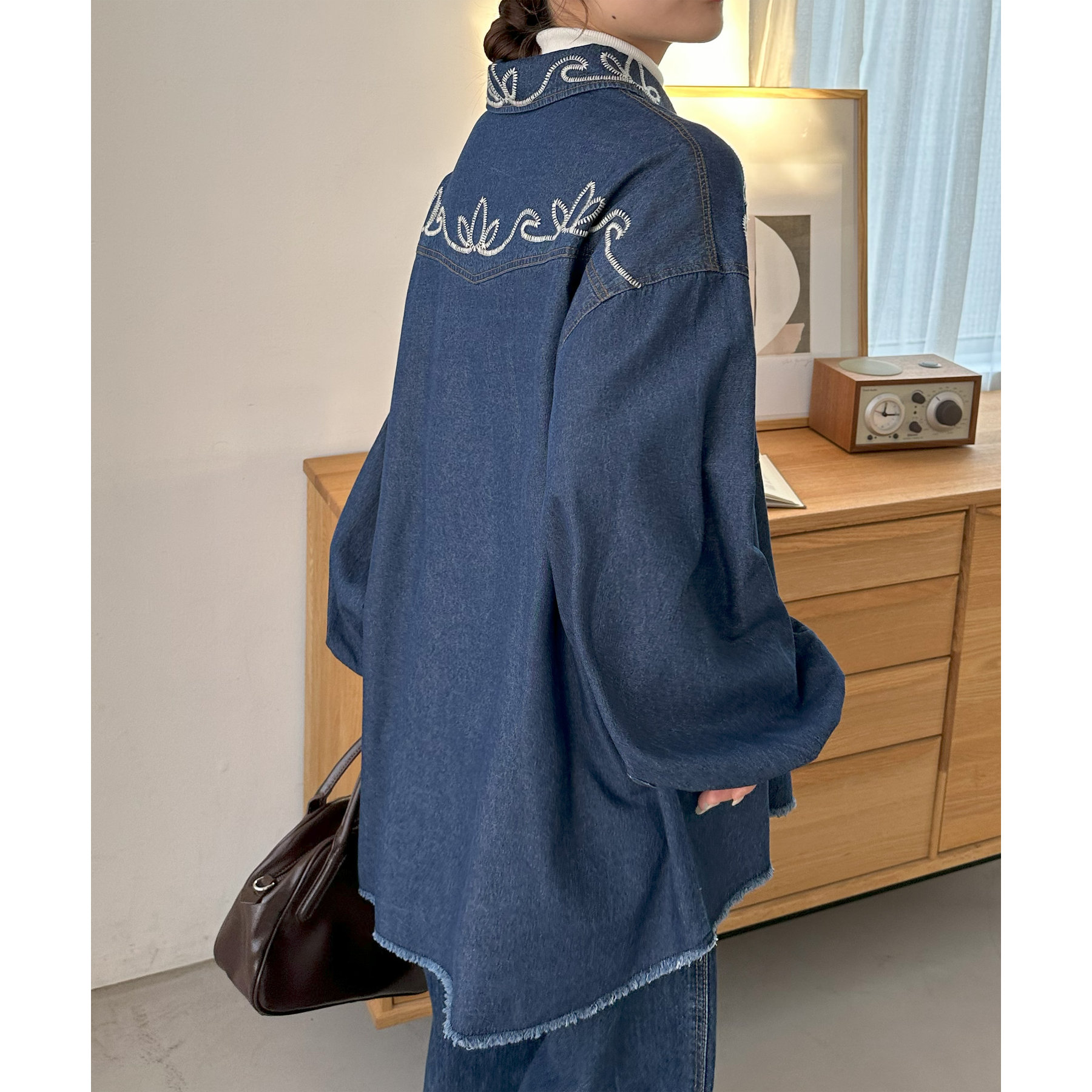 デニム刺繍ウエスタンシャツ | ファッション通販サイト NUGU