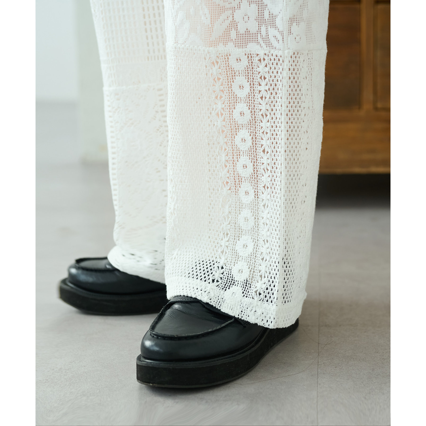 ヴィンテージ レースパンツ パッチワーク WEB限定】レースパッチワークパンツ