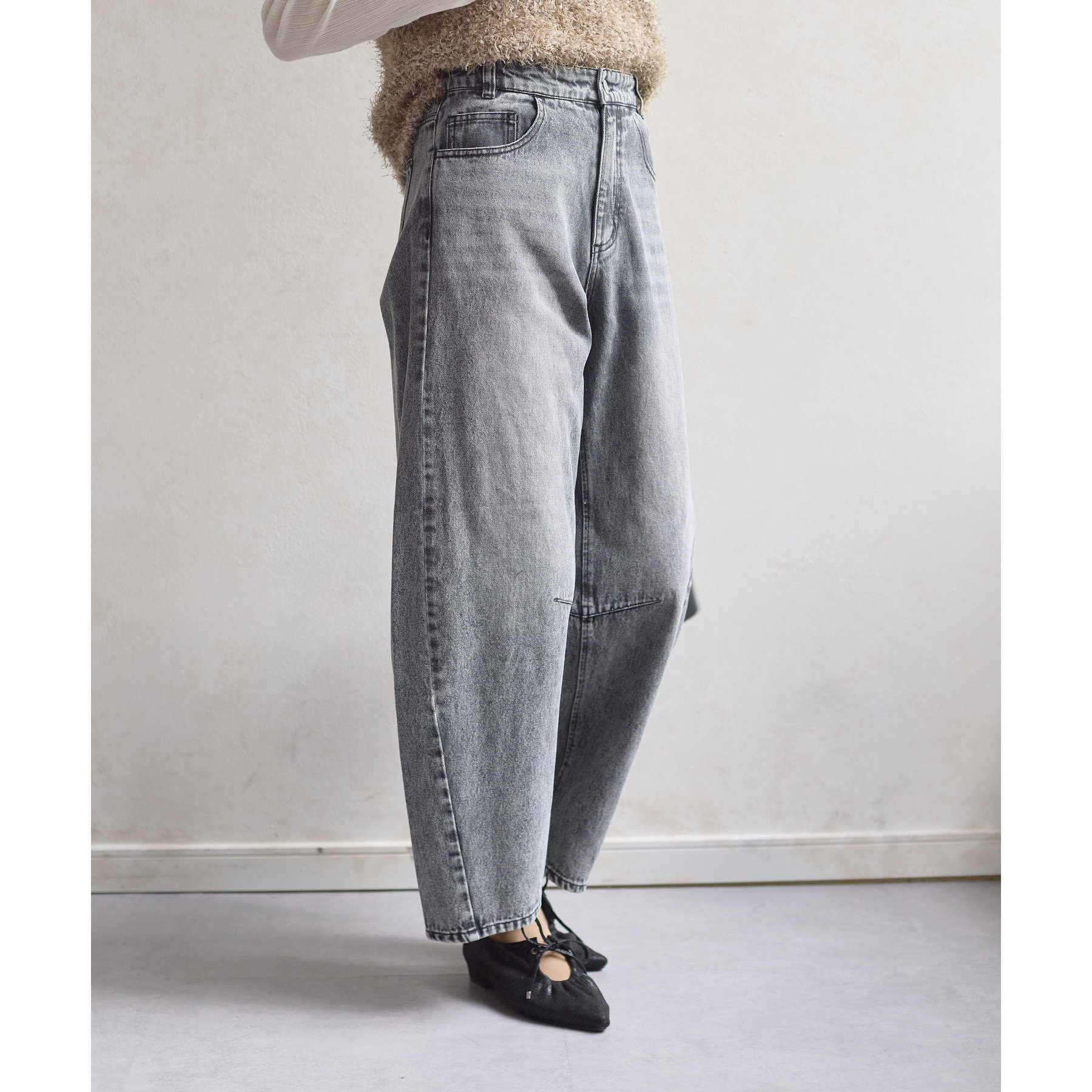 n.a_9　バレルシルエット　デニム バレルデニムパンツ | ファッション通販サイト NUGU