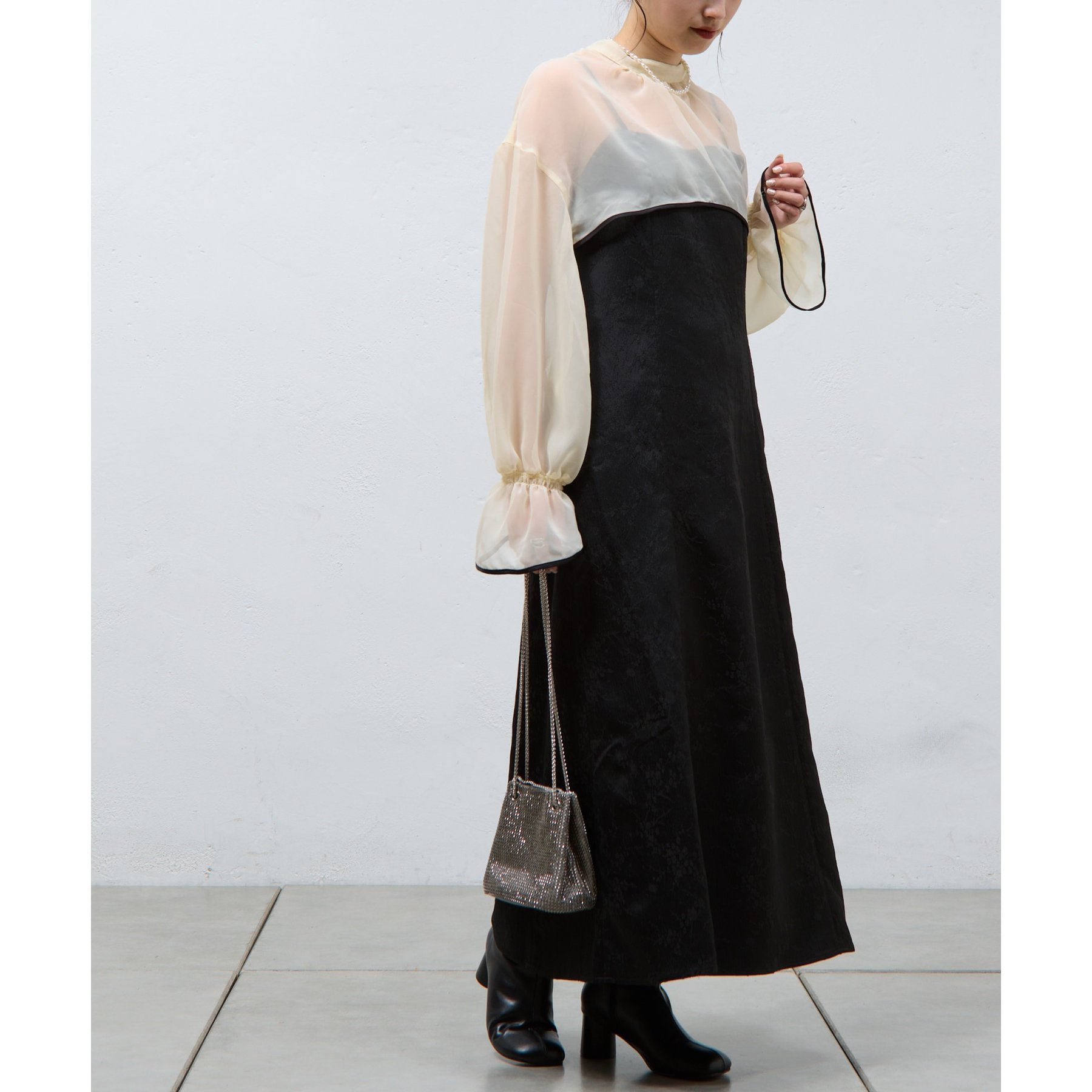 【完売色】 ジャガードボレロワンピース【タグ付新品】 STB1125F0968_zo_a122.jpg