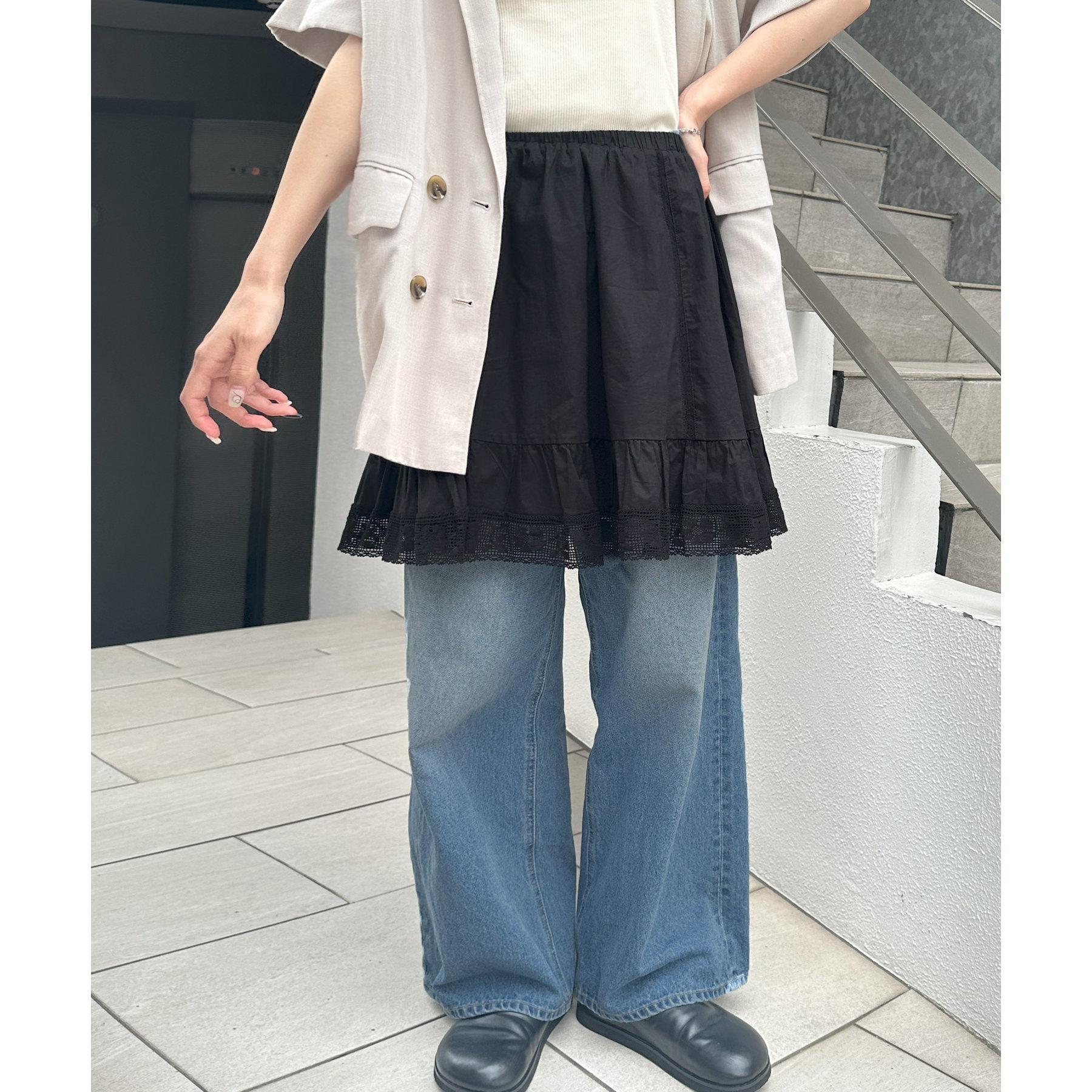umm.】2WAYフレアミニスカート | ファッション通販サイト NUGU