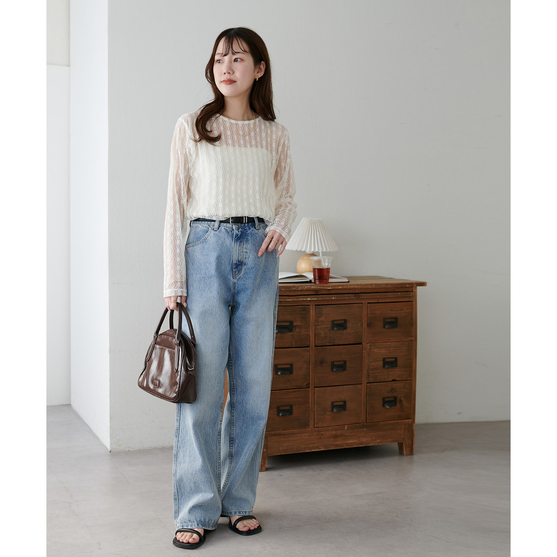 WEB限定】カットレースプルオーバー | ファッション通販サイト NUGU