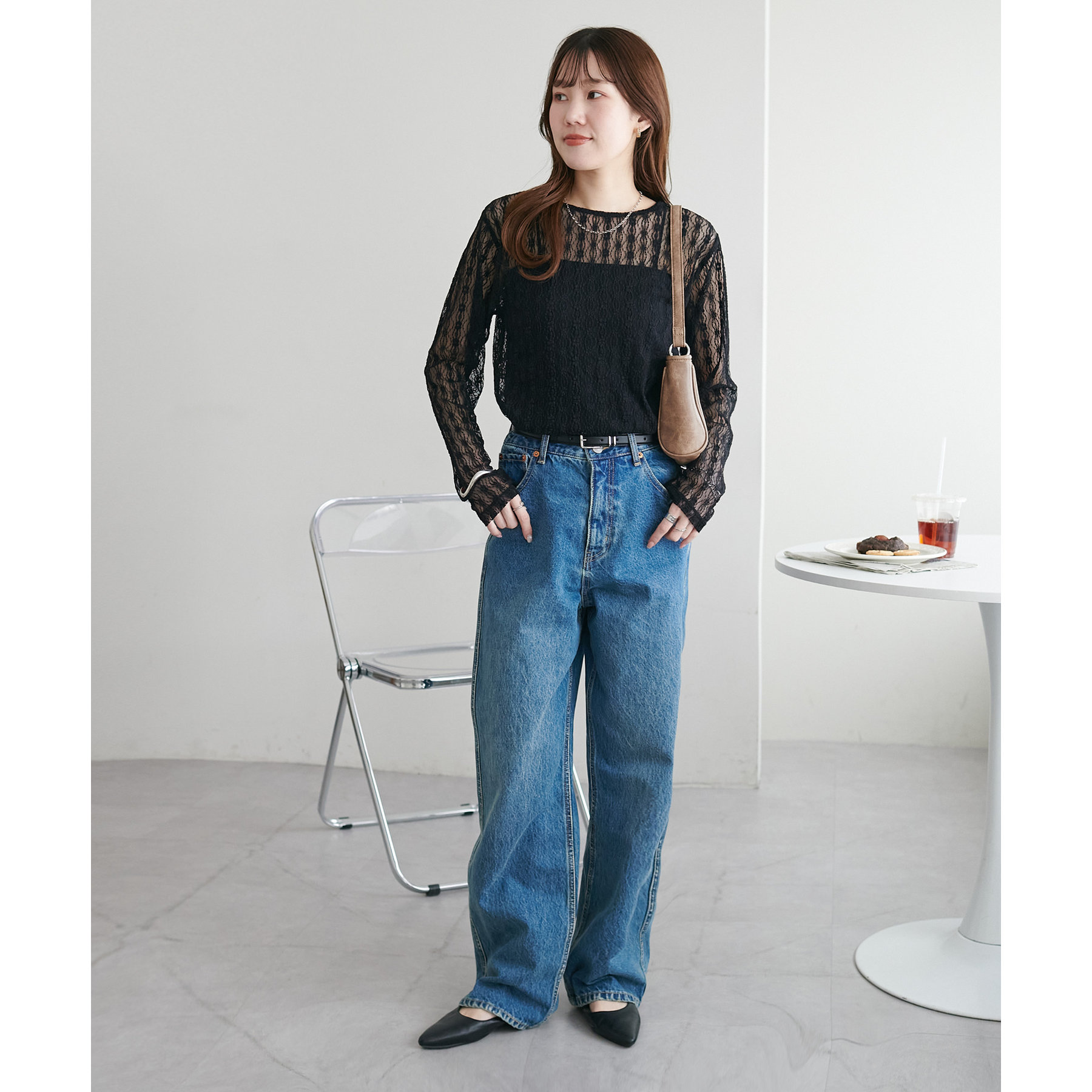 WEB限定】カットレースプルオーバー | ファッション通販サイト NUGU