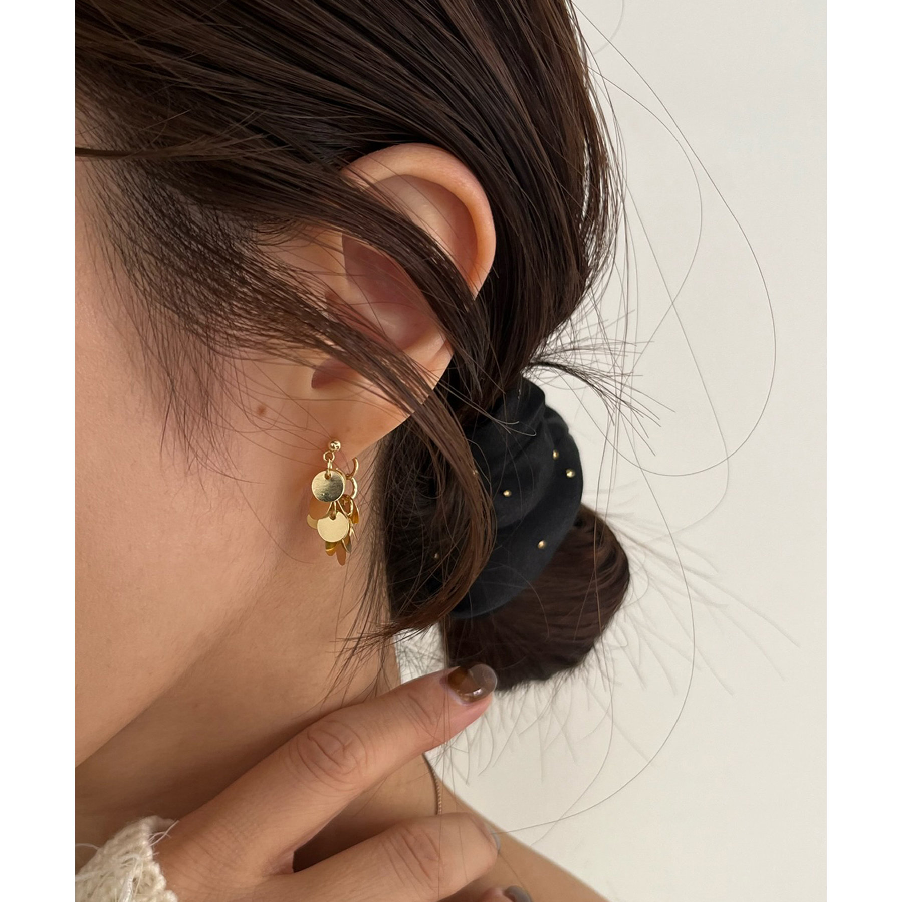 midori様おまとめ　ゴールドピアス2点 K18お花 セカンドピアス（ピアス（両耳用））｜TAKE-UP（テイク