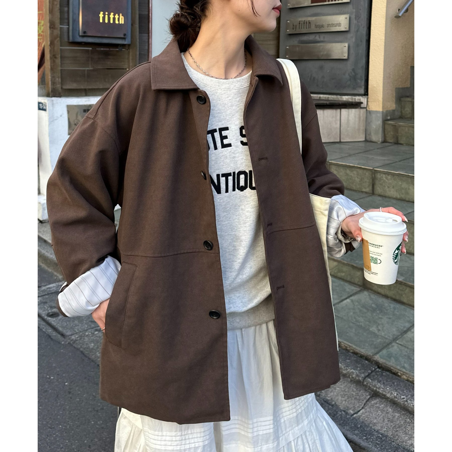 フード付きボアロングダッフルコート | ファッション通販サイト NUGU