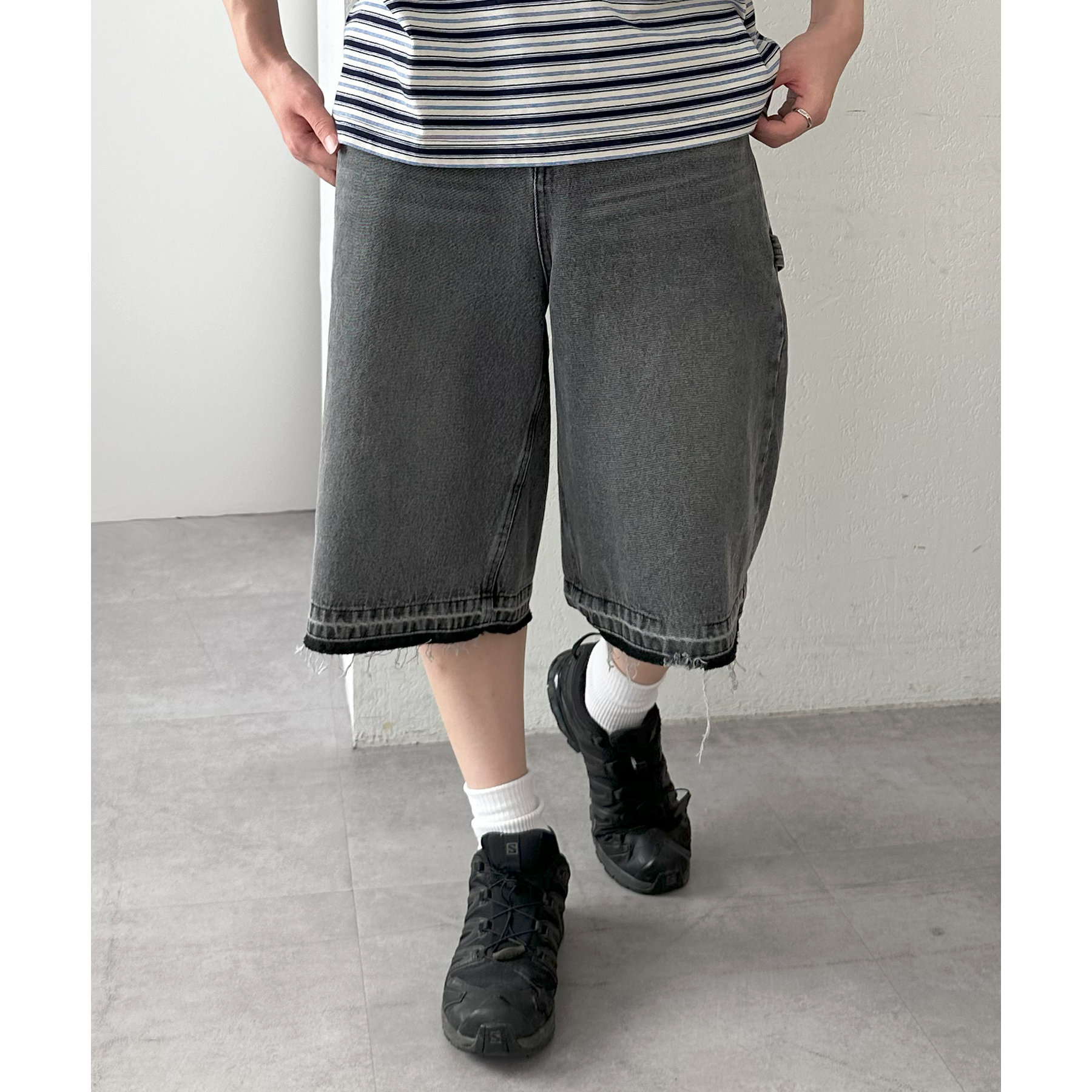 LGBデニムハーフパンツ 未使用 LGB LAZY WOLF H/F コーティング ハーフパンツ 26 - メルカリ
