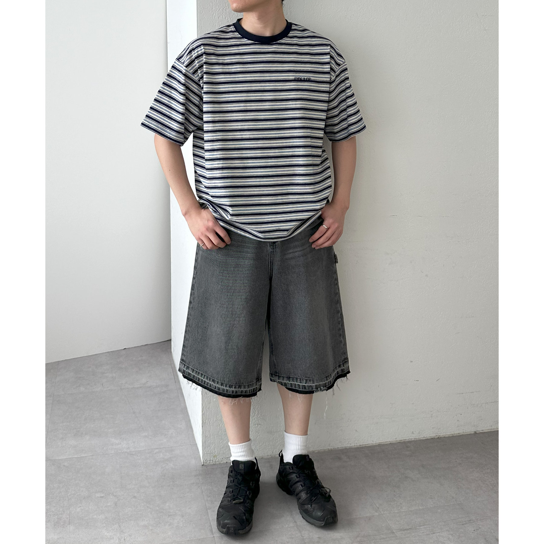 ユニセックス】デニムハーフパンツ | ファッション通販サイト NUGU