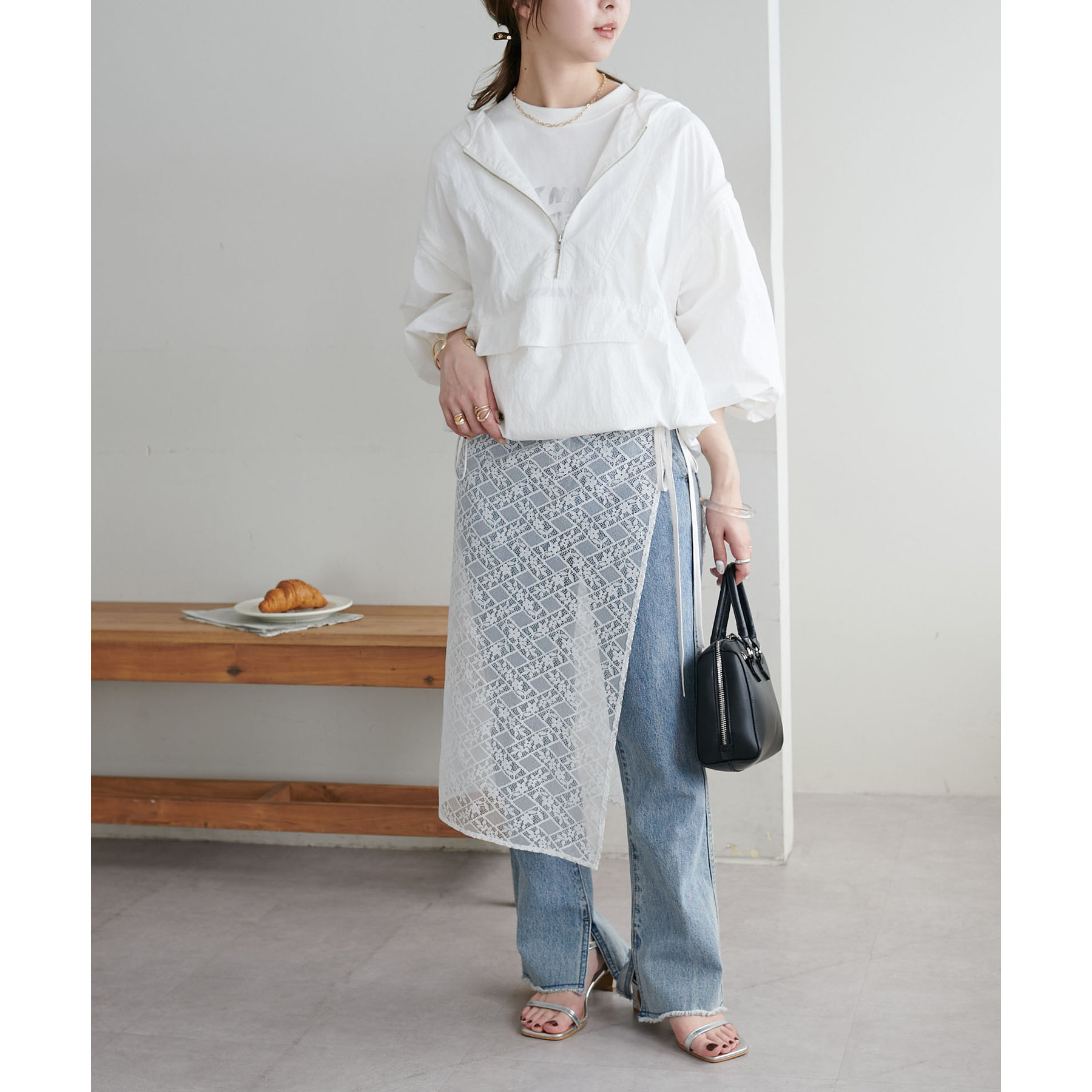 WEB限定】ラップレーススカート | ファッション通販サイト NUGU