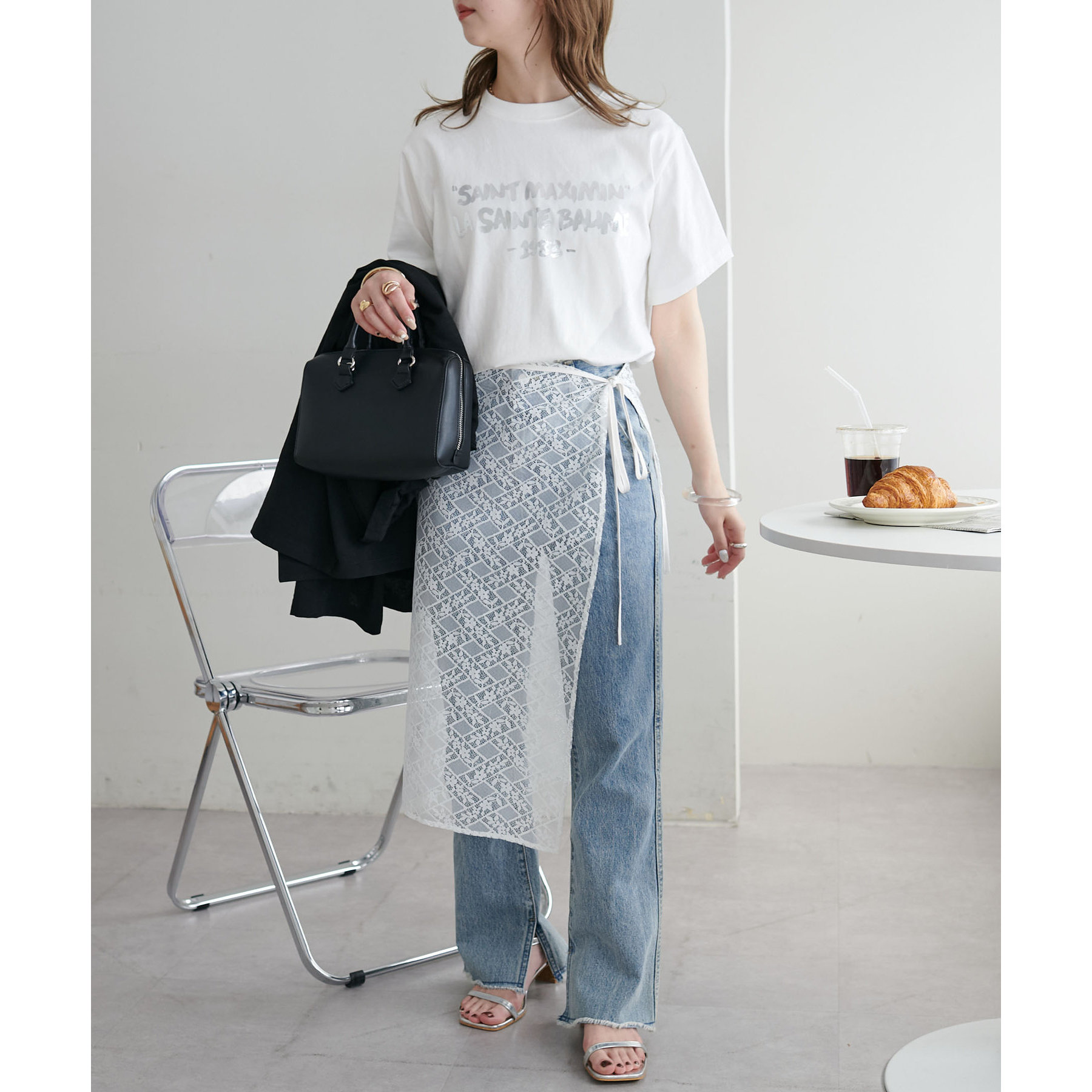 WEB限定】ラップレーススカート | ファッション通販サイト NUGU
