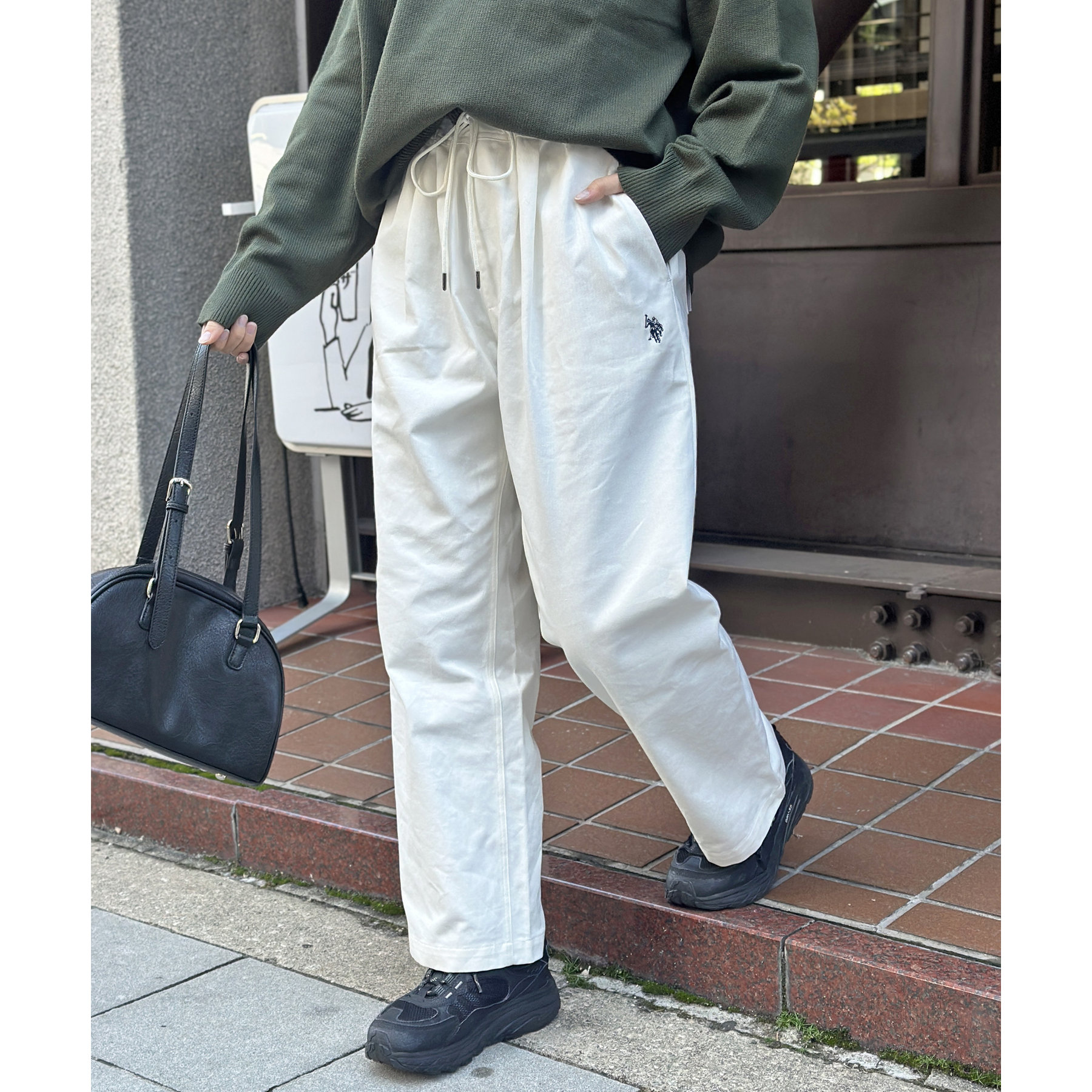 U.S. POLO ASSN.】ツイルイージーパンツ | ファッション通販
