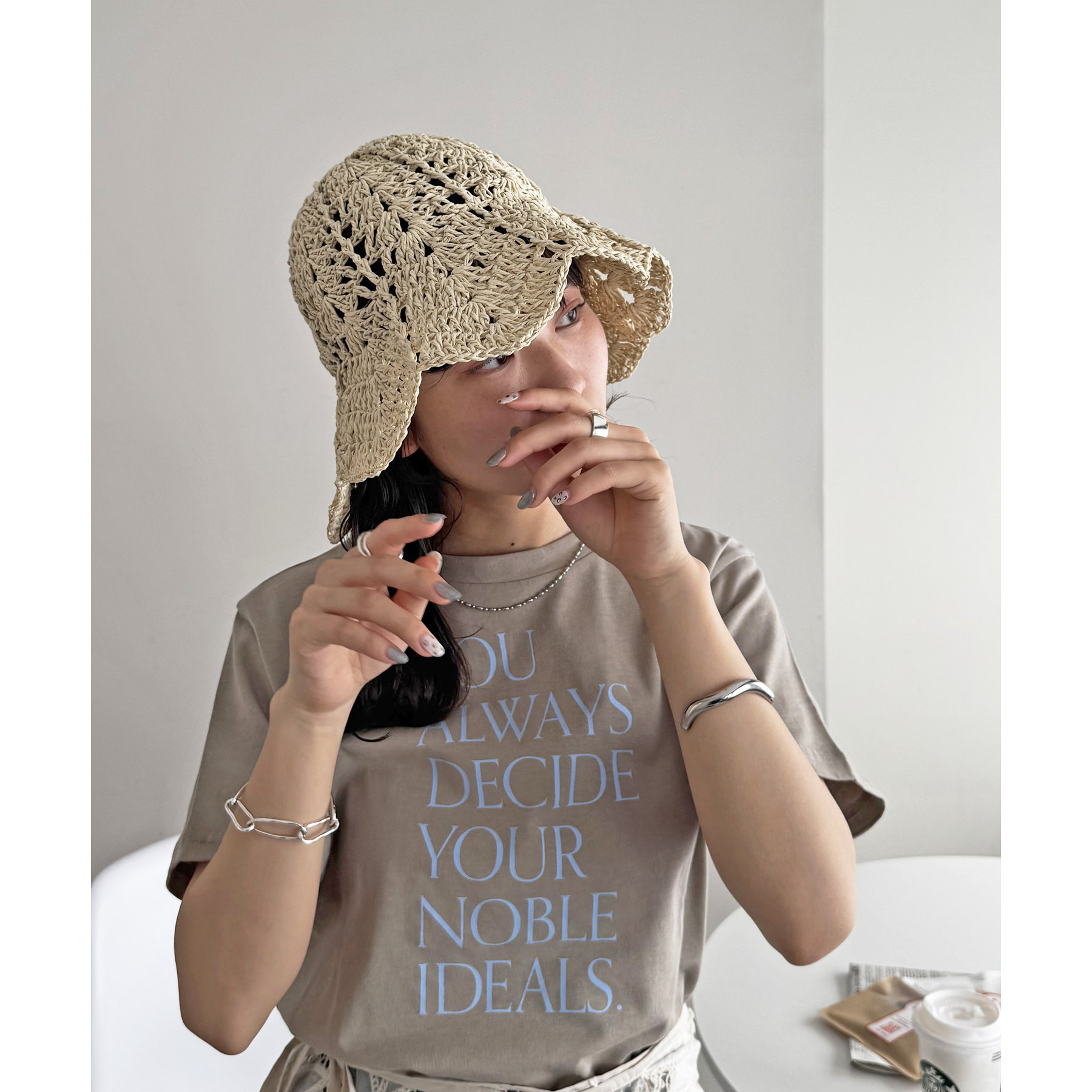 yoli チューリップハット Yoli / Tulip hat 24SS dieci｜online shop