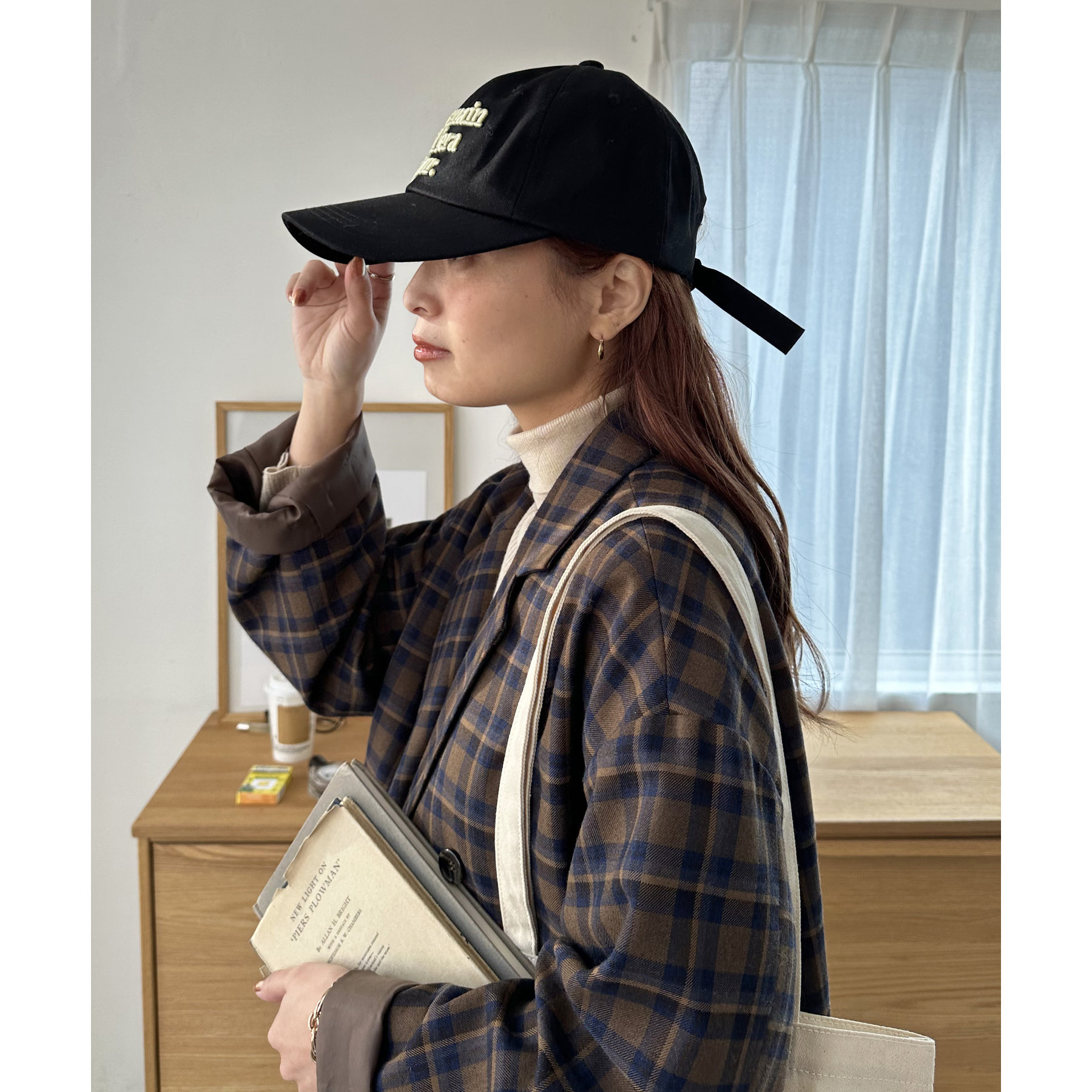 バックリボン刺繍キャップ | ファッション通販サイト NUGU