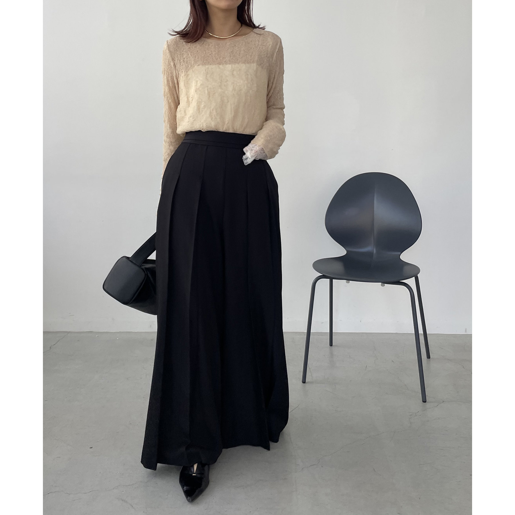 CADUNE タックパンツ CADUNE（カデュネ）の「タックパンツ（その他パンツ）」 - WEAR