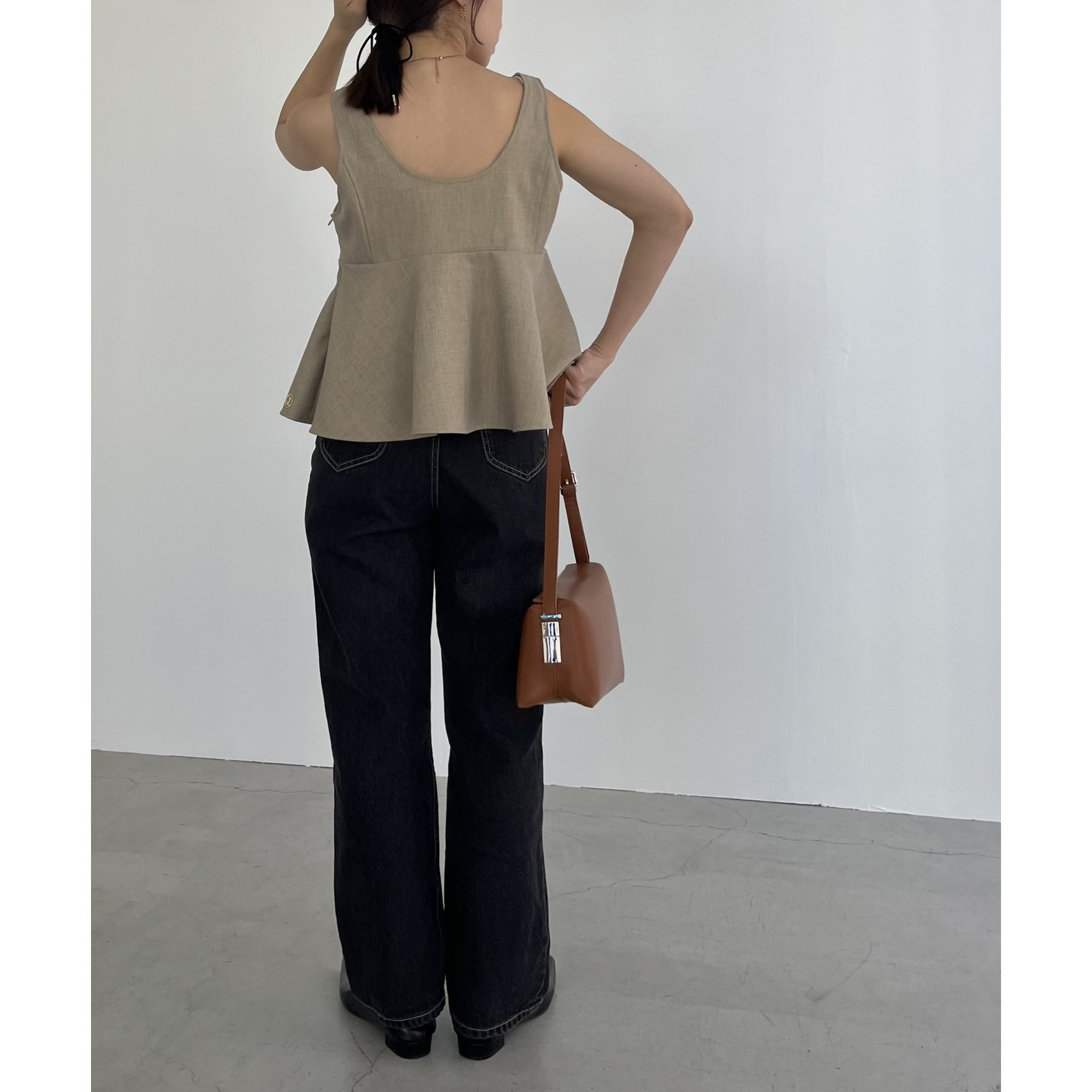 m*a様 【C.L】【セットアップ対応】ペプラムトップス C.L】【セットアップ対応】ペプラムトップス | CAPRICIEUX LE