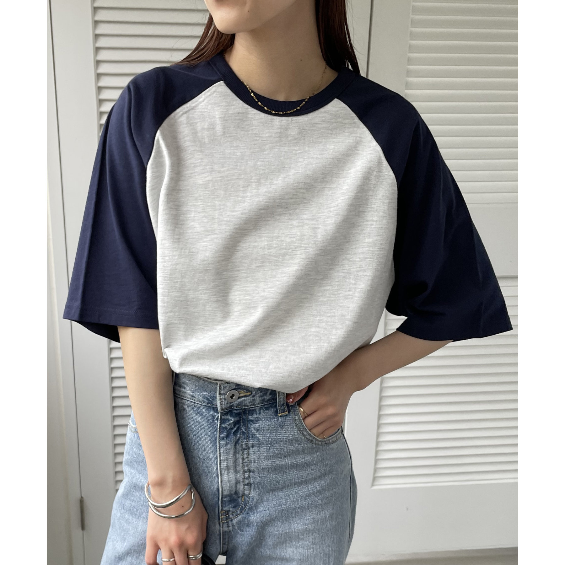 WEB限定】ラグランスリーブビッグTシャツ《ユニセックス