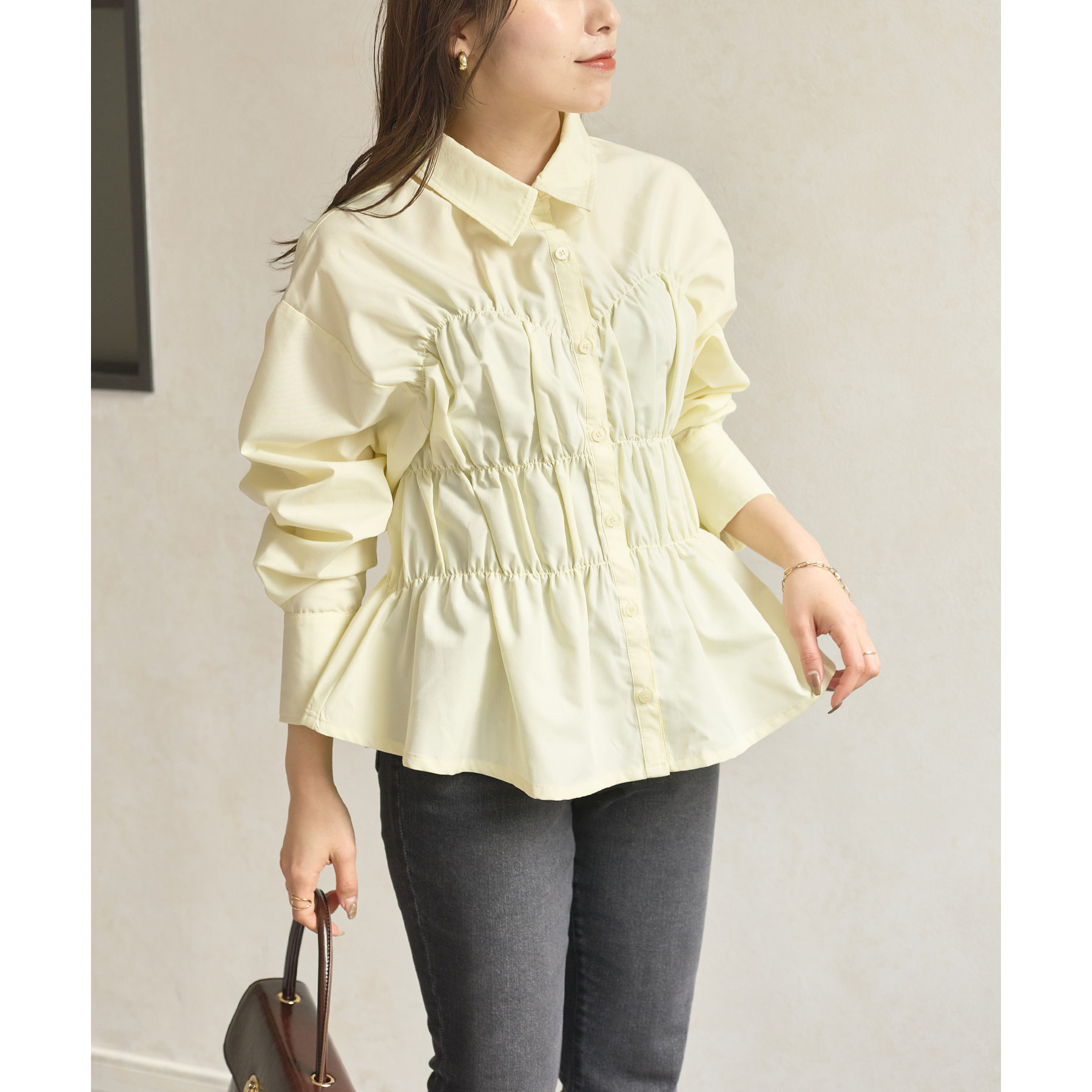 ビスチェシャーリングシャツ | ファッション通販サイト NUGU