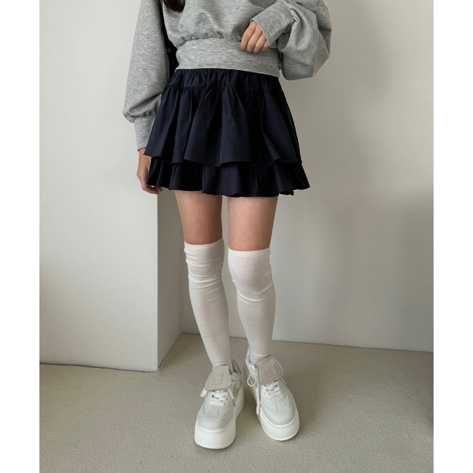 【韓国発】ティアードミニスカート ティアードミニスカート | ファッション通販サイト NUGU