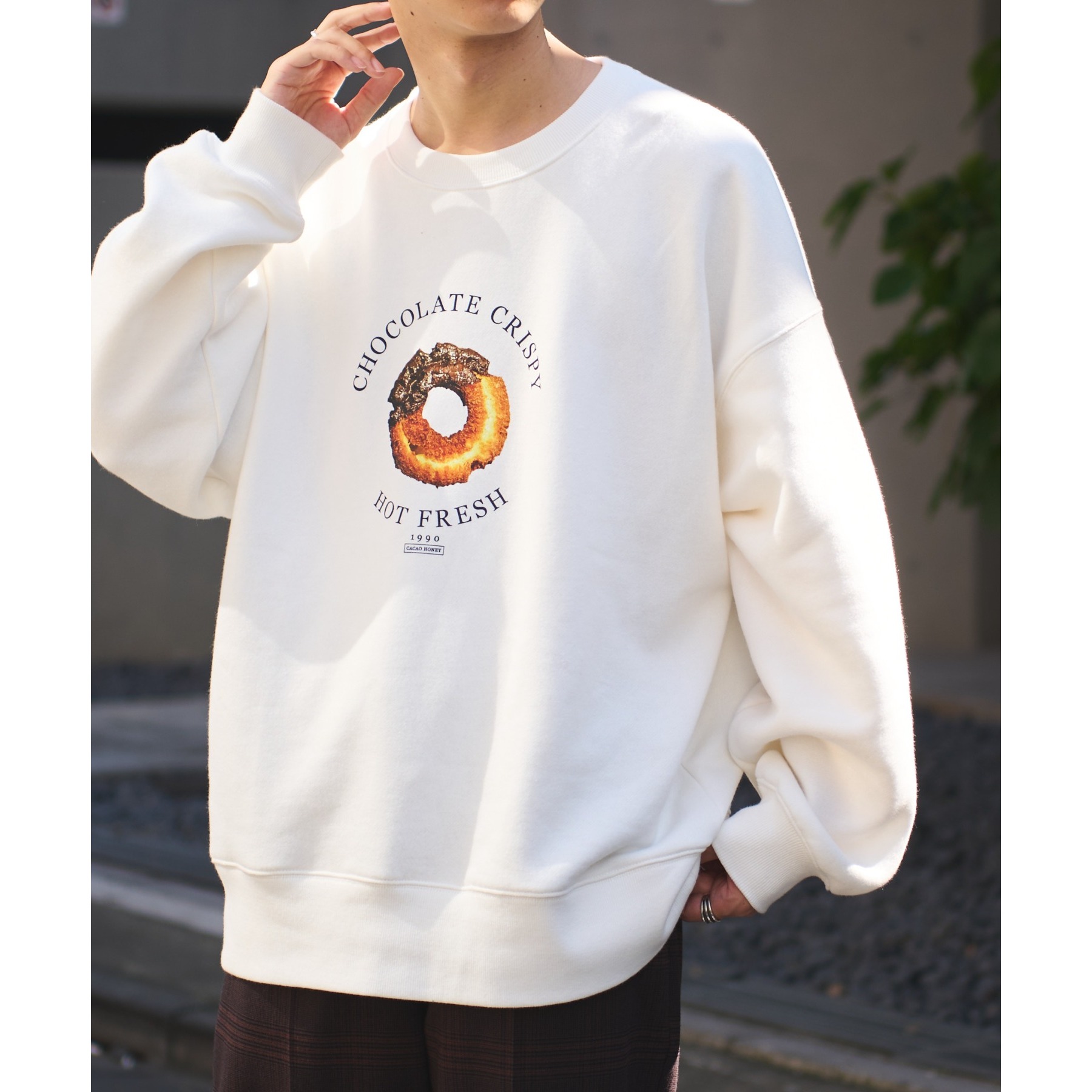 WEB限定】クッキーアンドドーナッツグラフィックスウェット