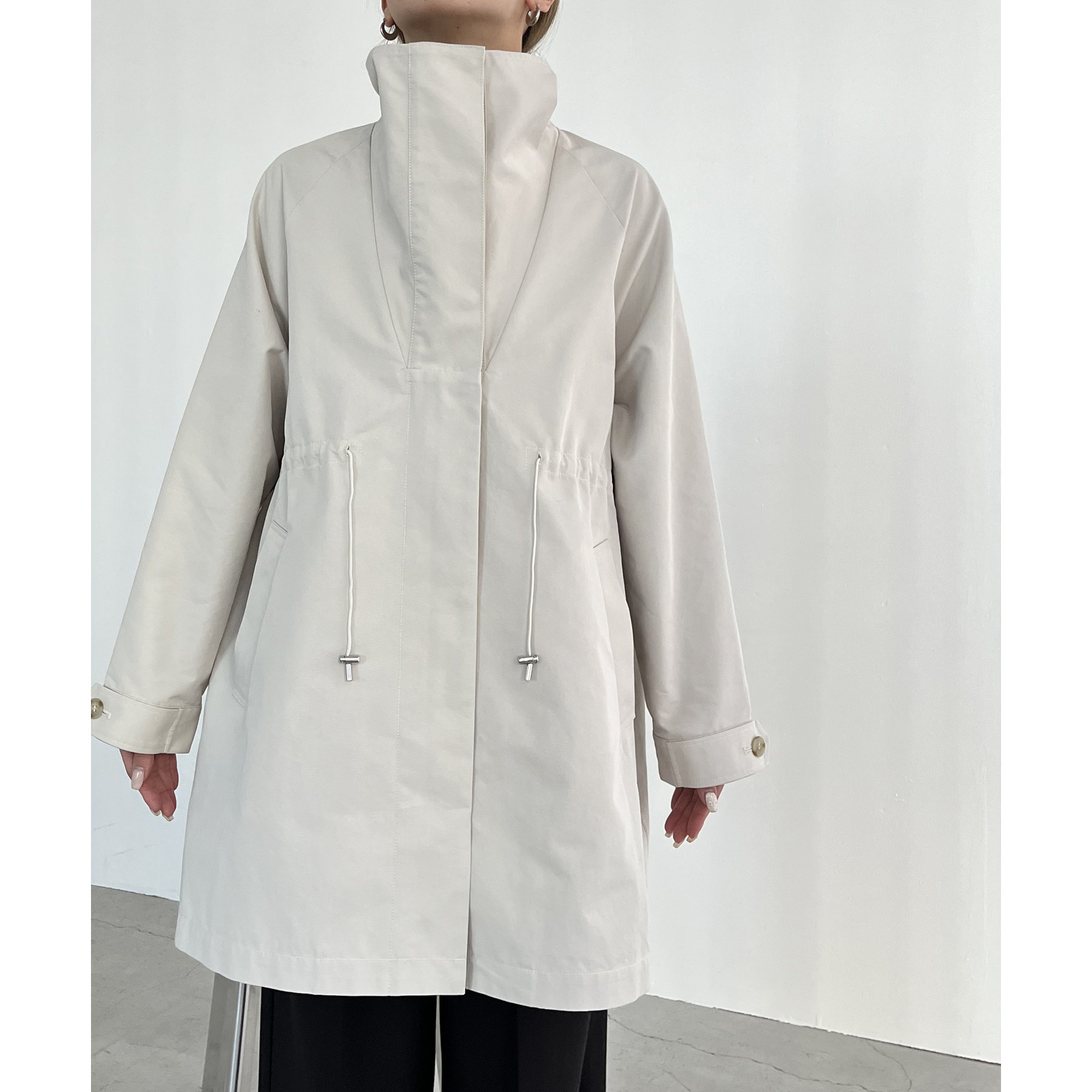 サイズ展開あり】ドロストスタンドコート | ファッション通販サイト NUGU