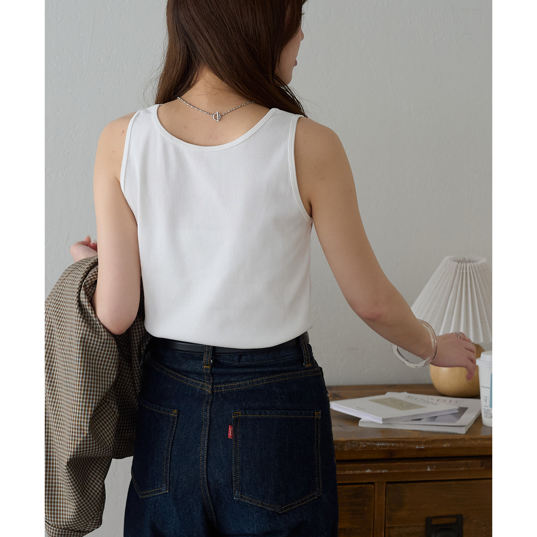 専用ページです GU公式 | ニットクロップドタンクトップ+E