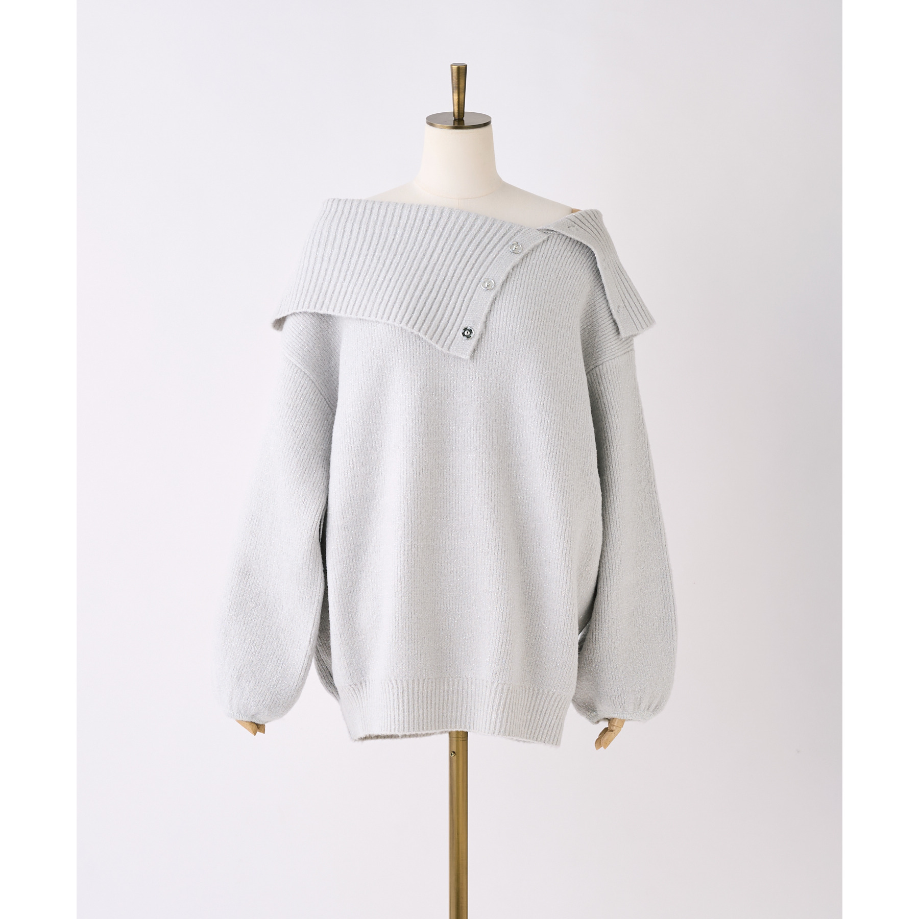 オフショルニットミニワンピース | ファッション通販サイト NUGU