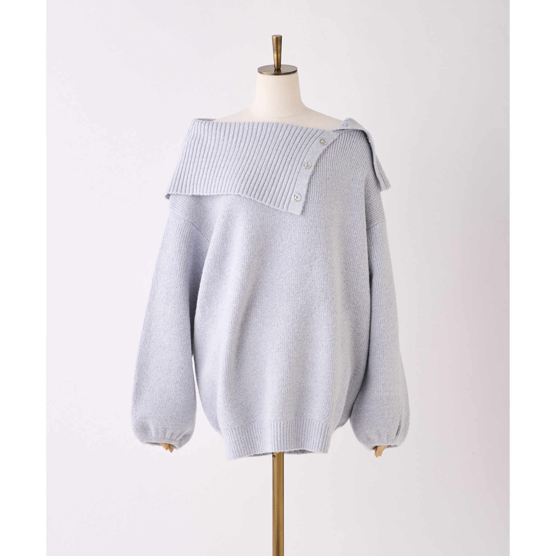オフショルニットミニワンピース | ファッション通販サイト NUGU