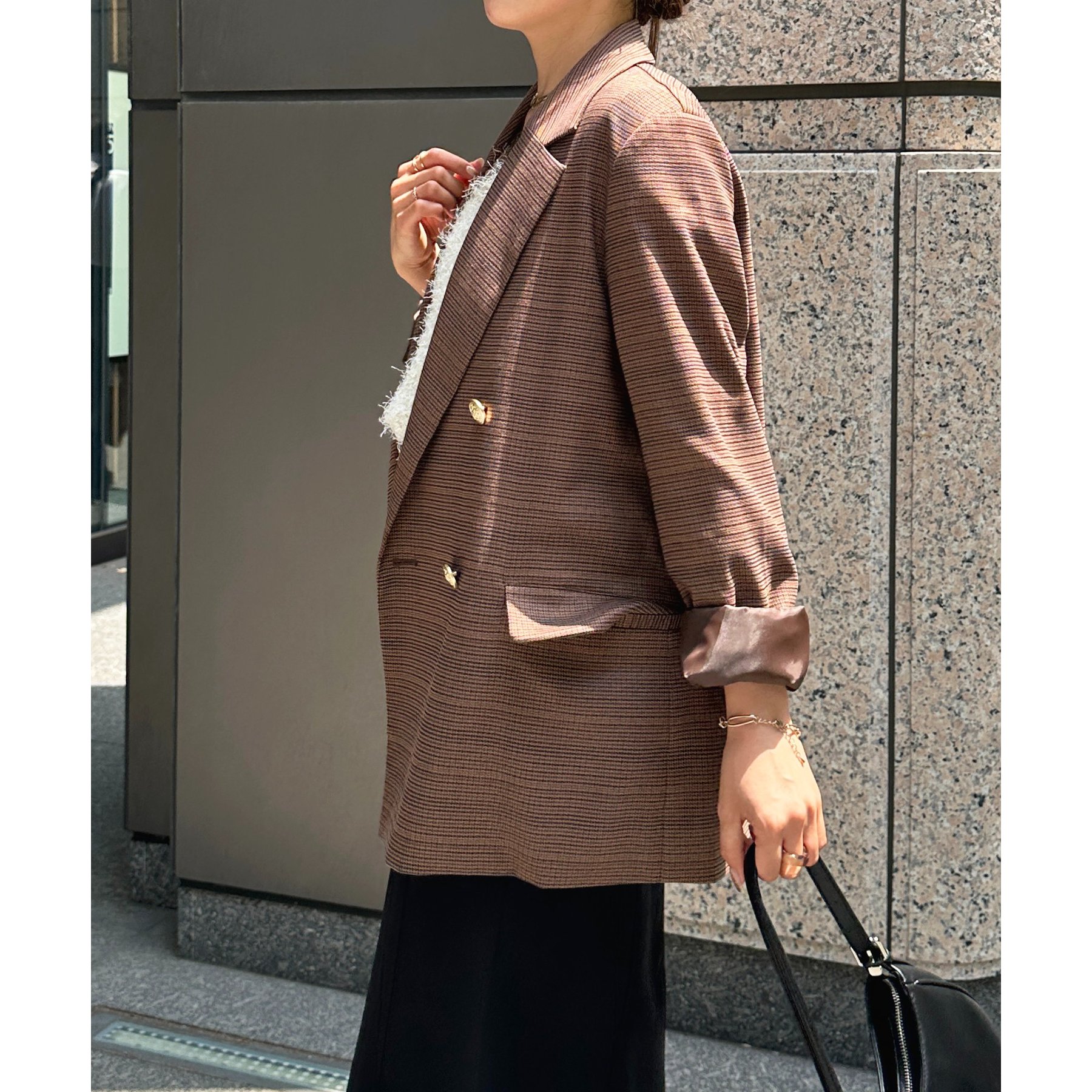 GOLDボタンテーラードジャケット | ファッション通販サイト NUGU