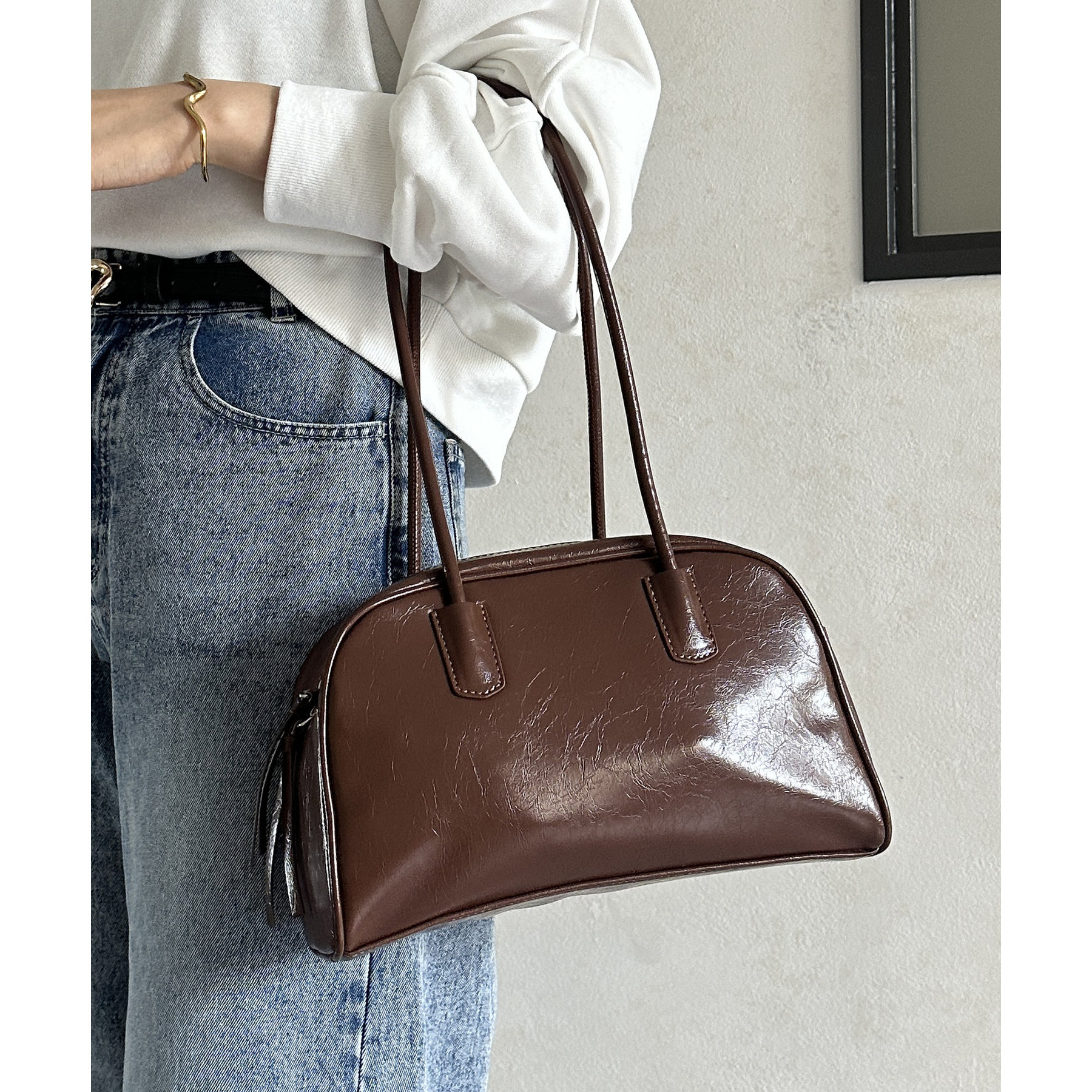 ロングハンドルボストンバッグ | ファッション通販サイト NUGU