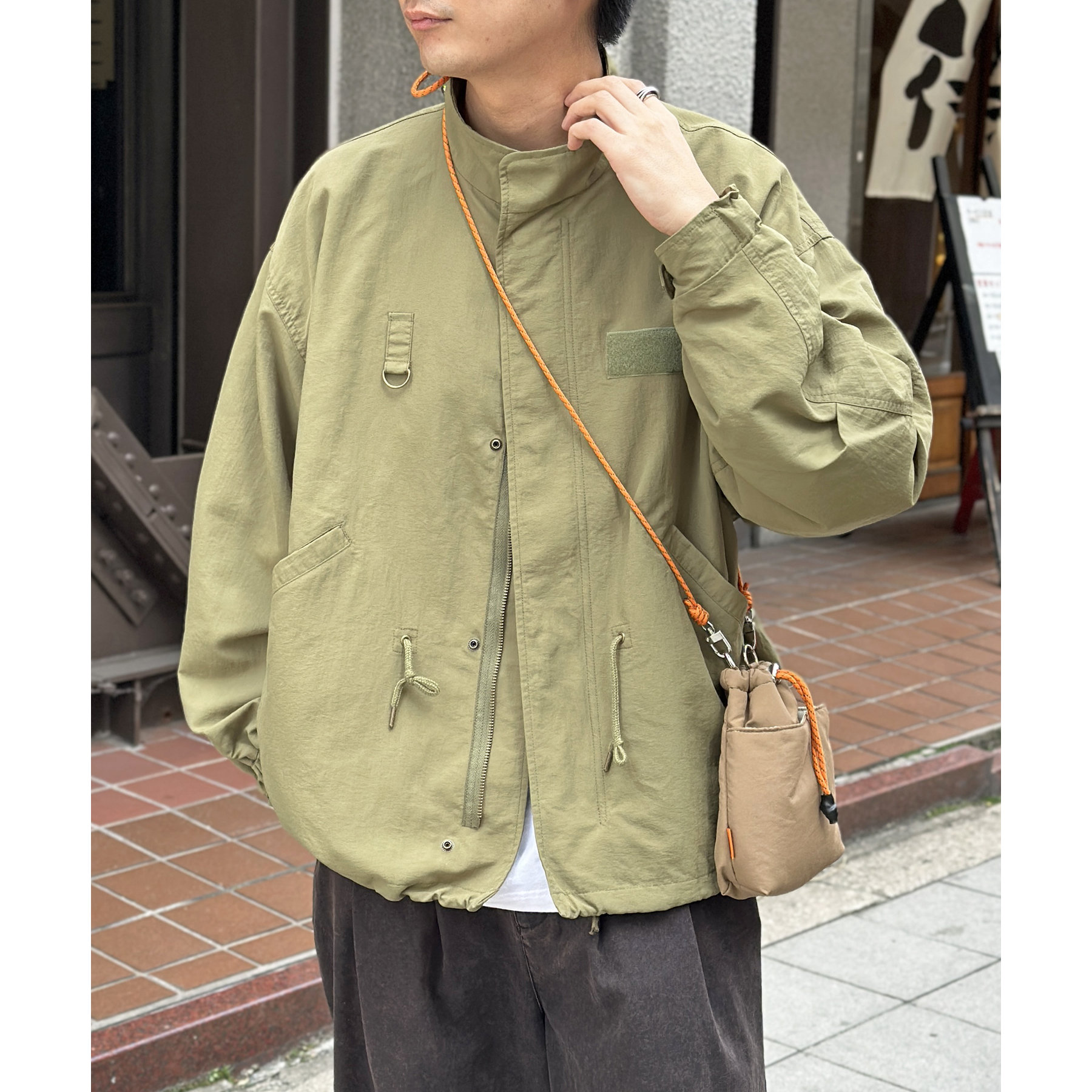 グログランショートモッズジャケット | ファッション通販サイト NUGU