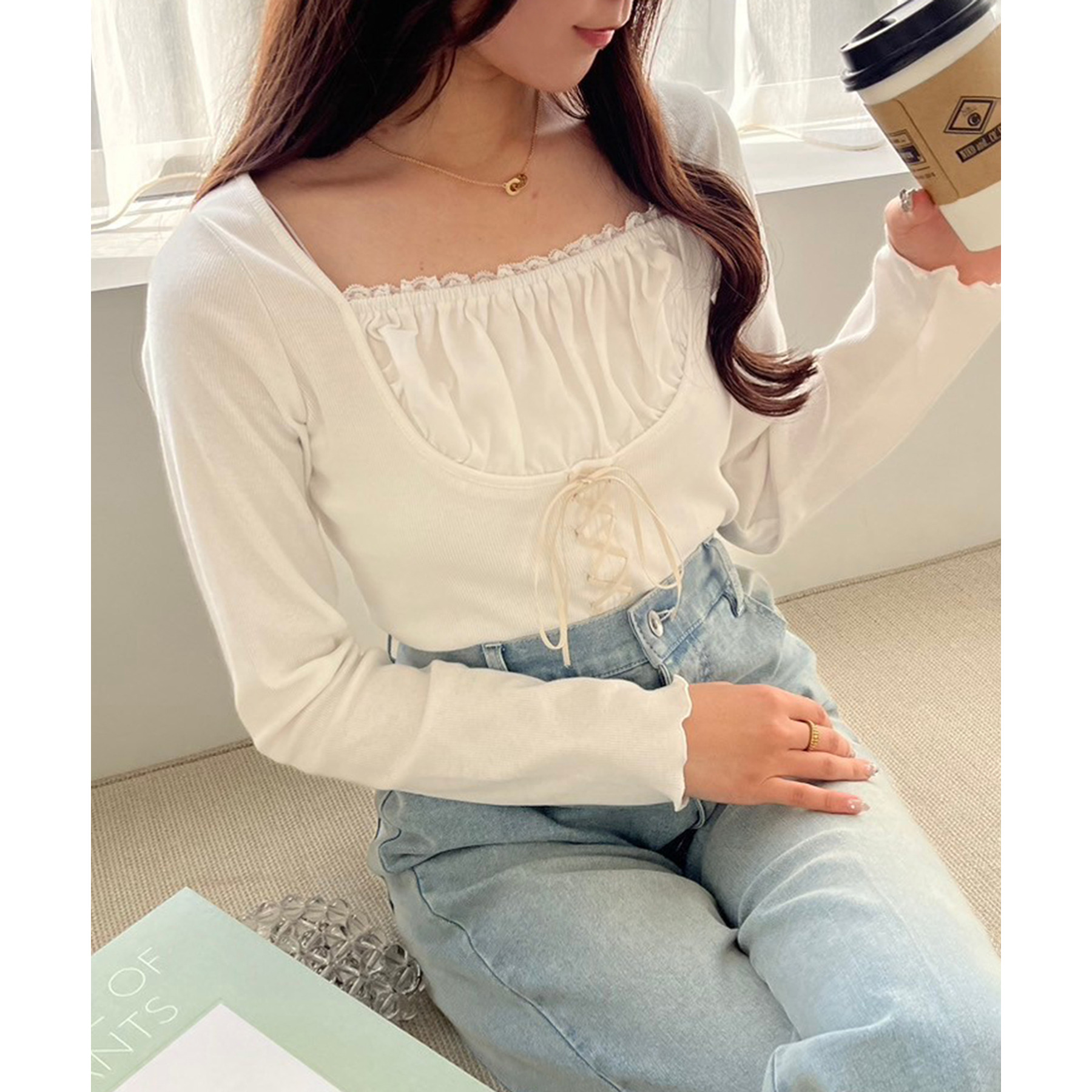 d.i.a/レイヤード風トップス レイヤード風トップス | ファッション通販サイト NUGU