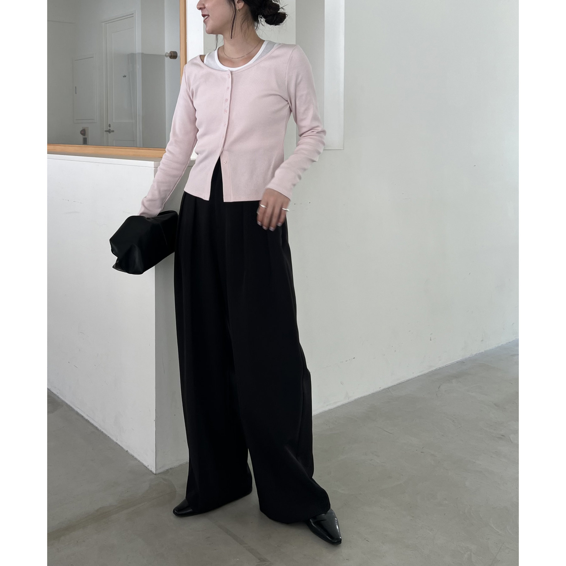 【yao企画】タンクSETリブカーディガン　グレー yao企画】タンクSETリブカーディガン | ファッション通販サイト NUGU