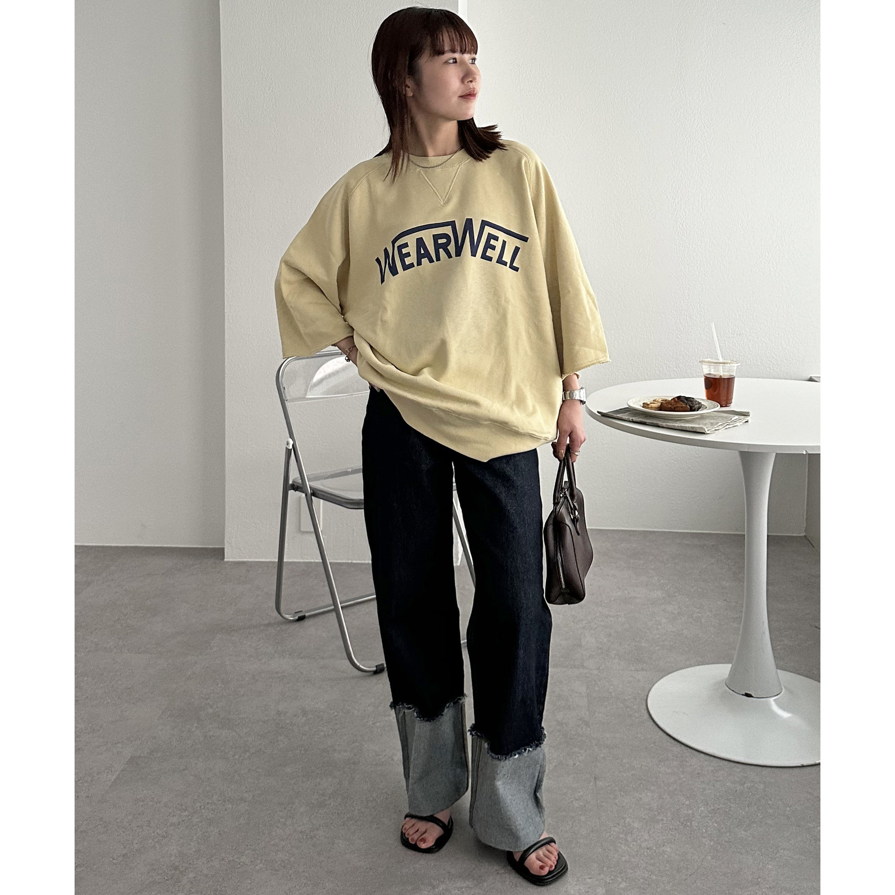 ユニセックス】WEARWELLハーフスリーブリバスウェット