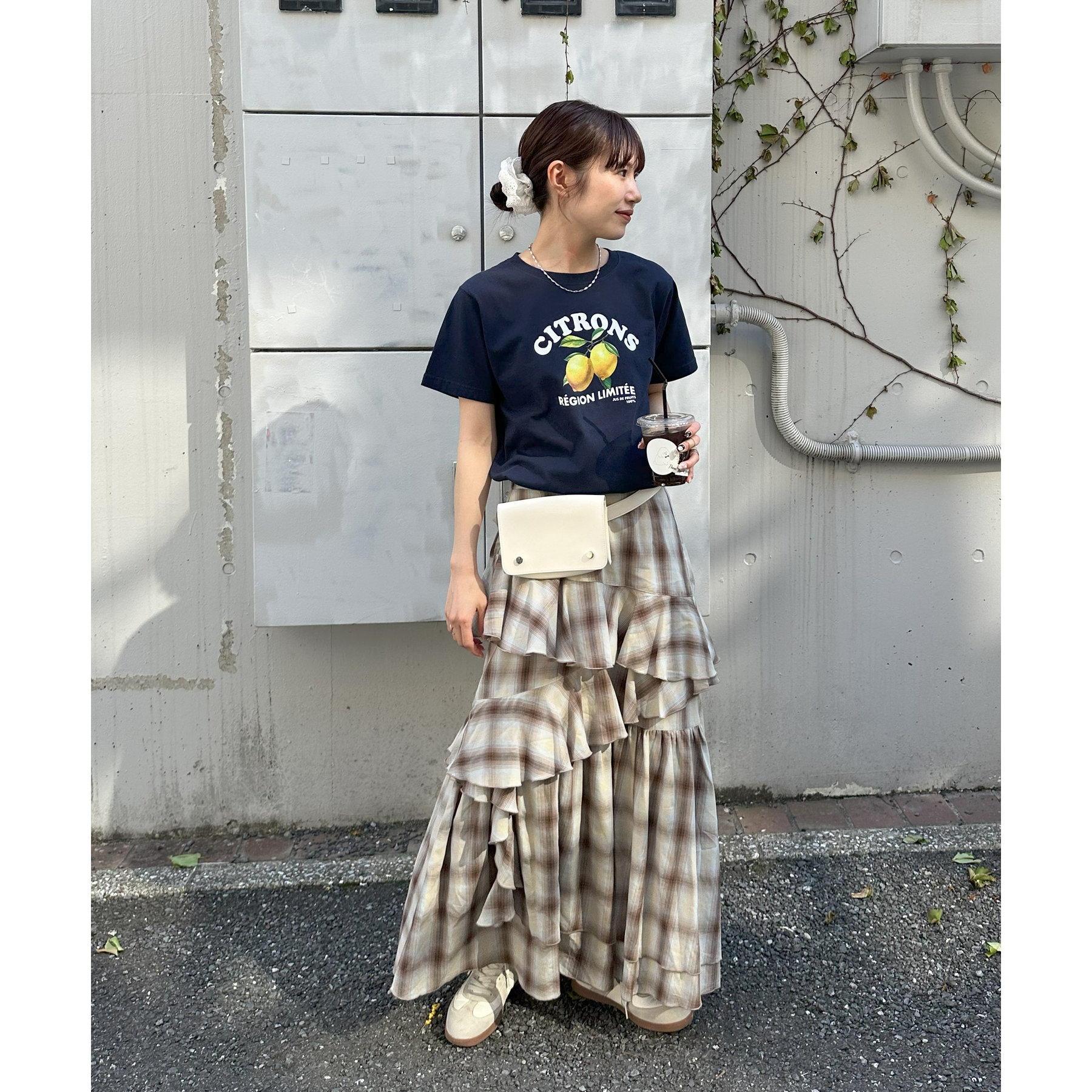 umm.】チェックフリルスカート | ファッション通販サイト NUGU