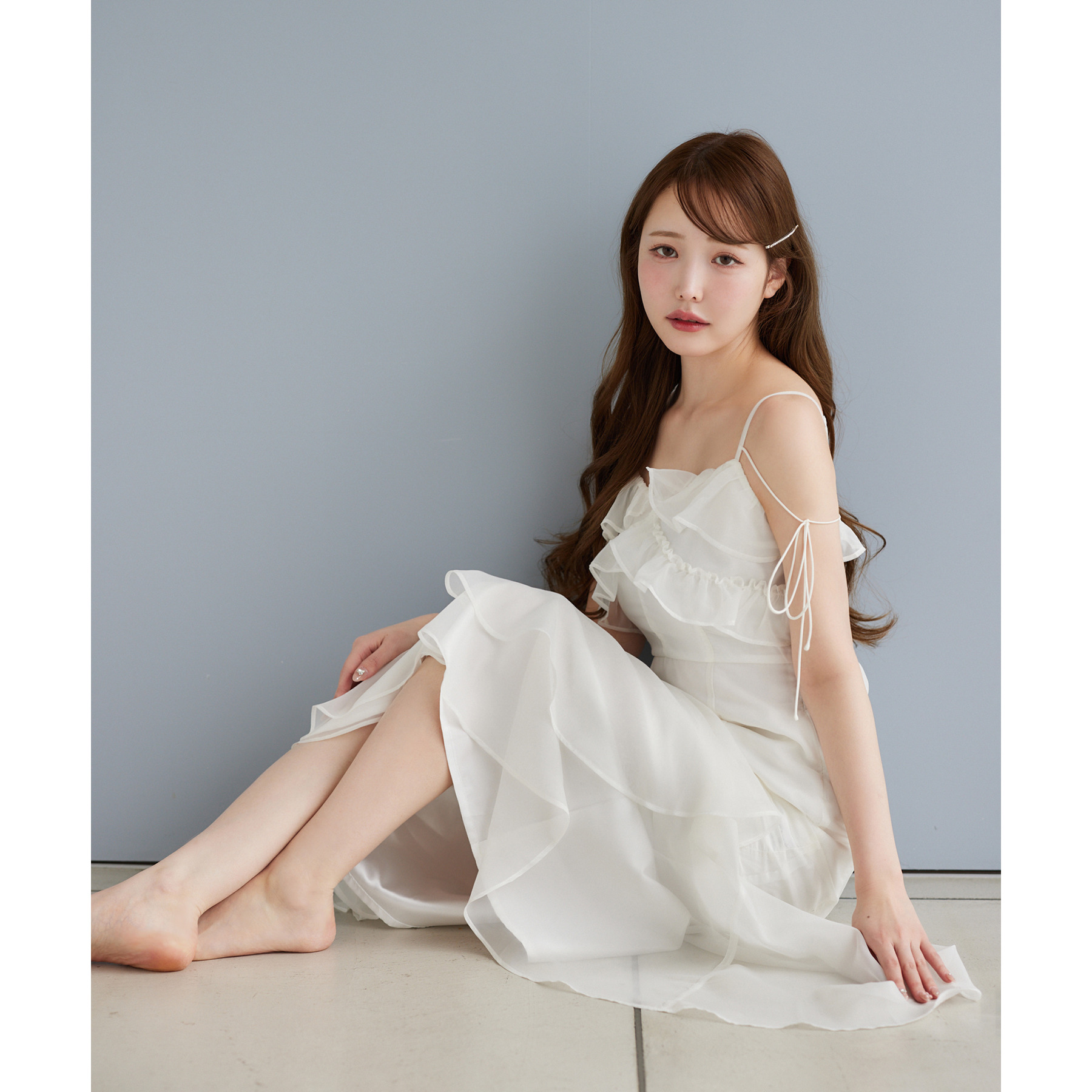【Dreamy collection】フリルキャミワンピース Dreamy collection】フリルキャミワンピース | ファッション通販