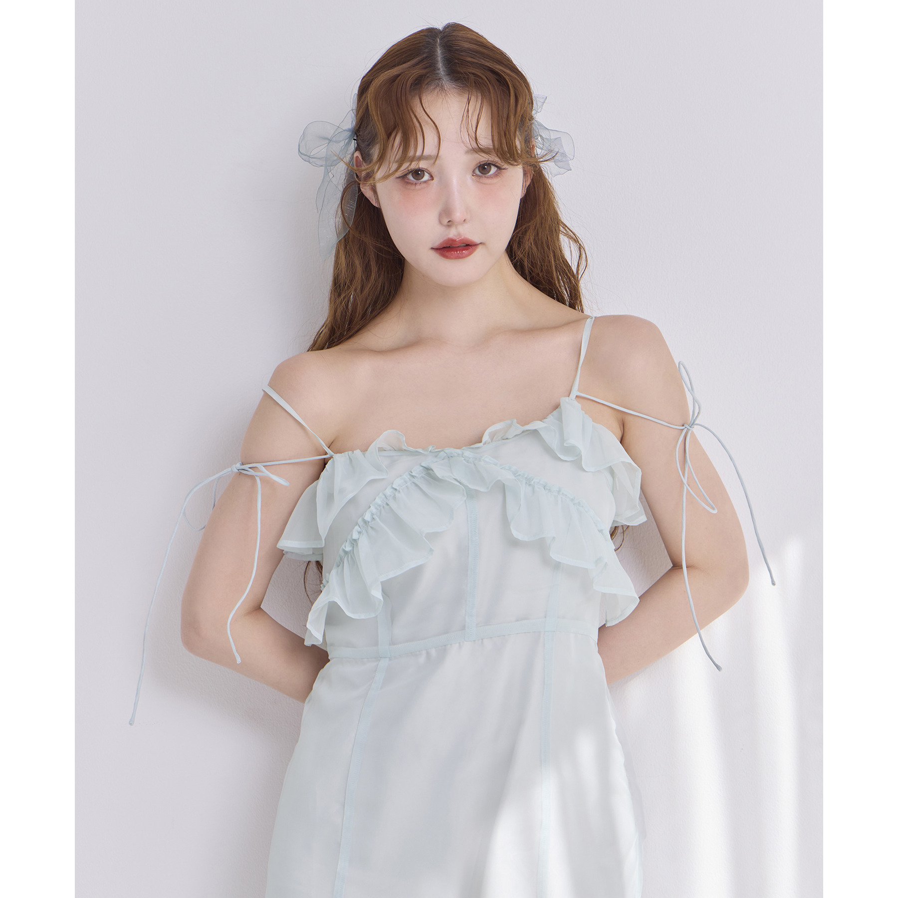 【Dreamy collection】フリルキャミワンピース Dreamy collection】フリルキャミワンピース | ファッション通販