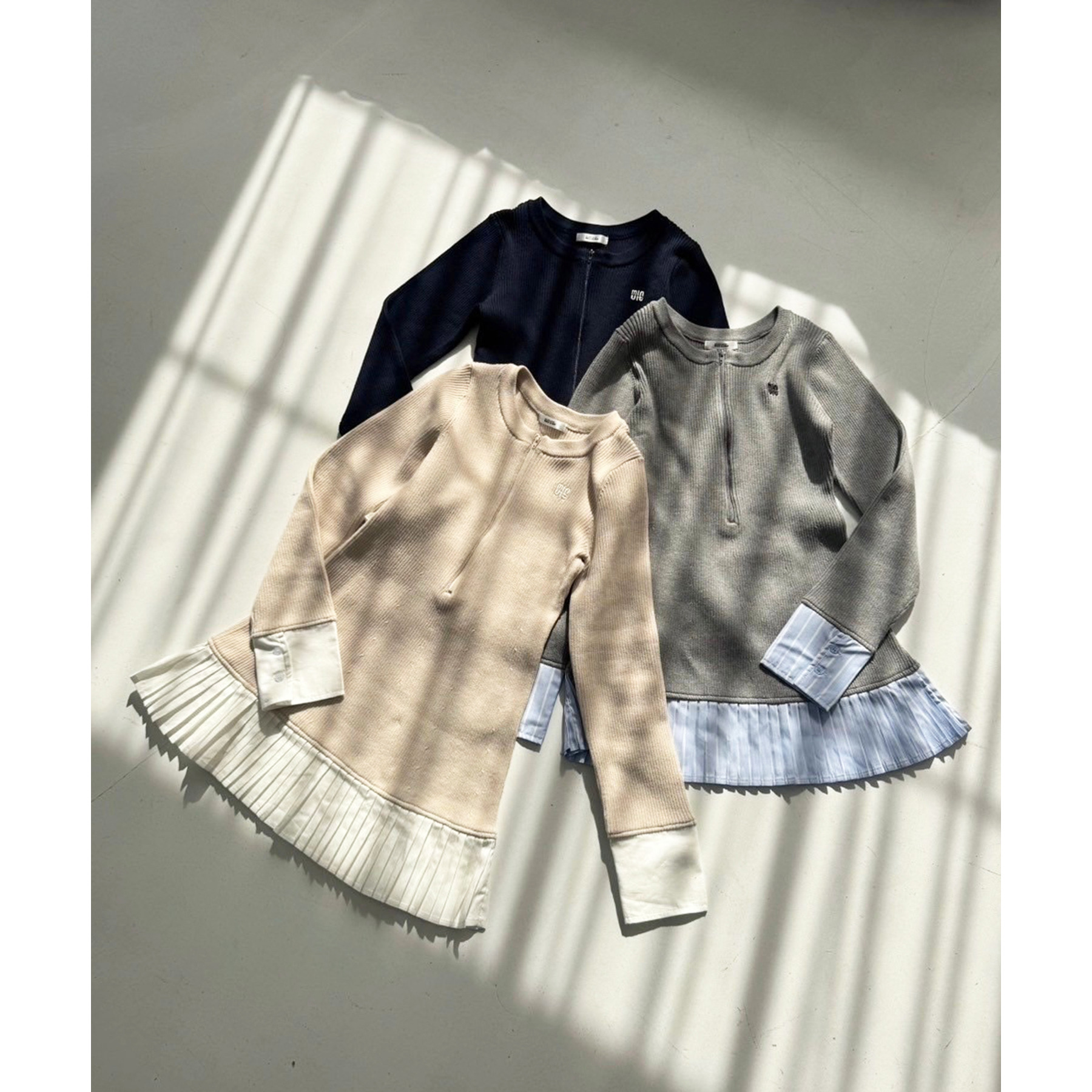 Nono企画/ドッキングプリーツワンピ | ファッション通販サイト NUGU