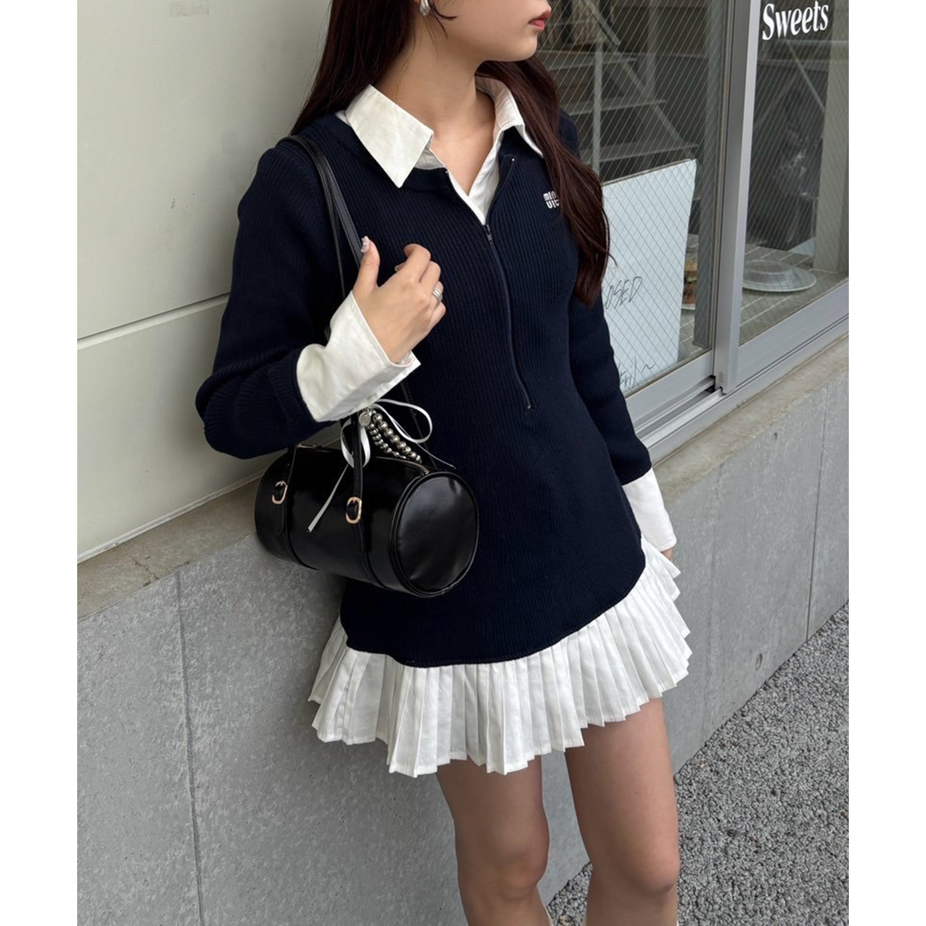 Nono企画/ドッキングプリーツワンピ | ファッション通販サイト NUGU