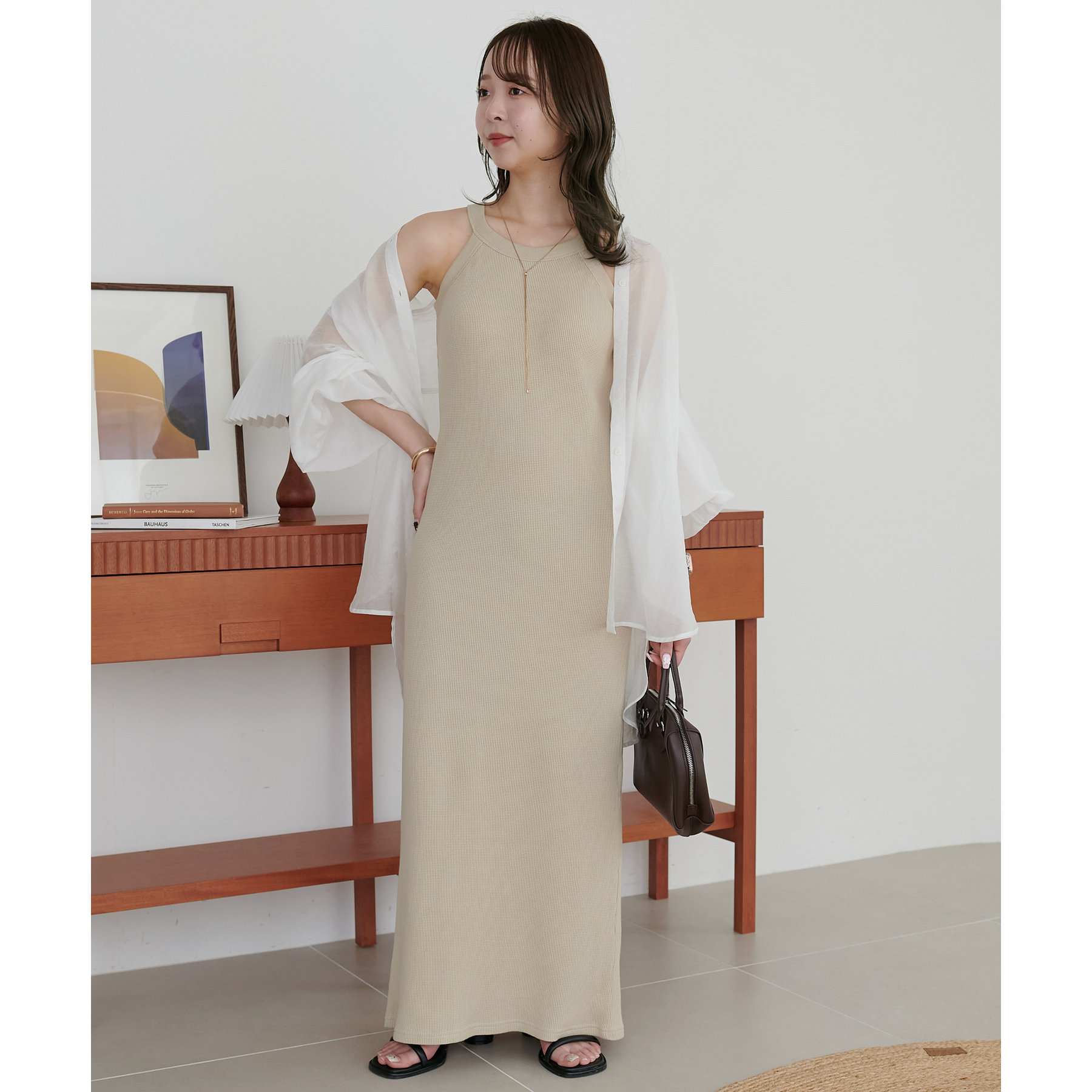 fiolily♡新品タグ付♡シャギーアメスリワンピースピンク fiolily シャギーアメスリワンピース ピンク