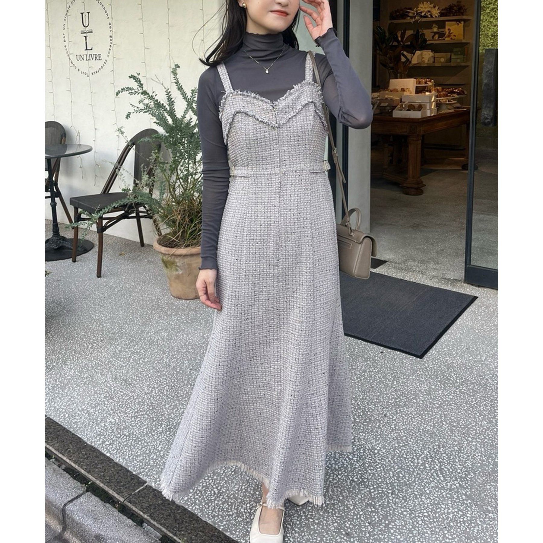 megumi企画】ツイードジャンスカ／再販売／新色追加 | ファッション