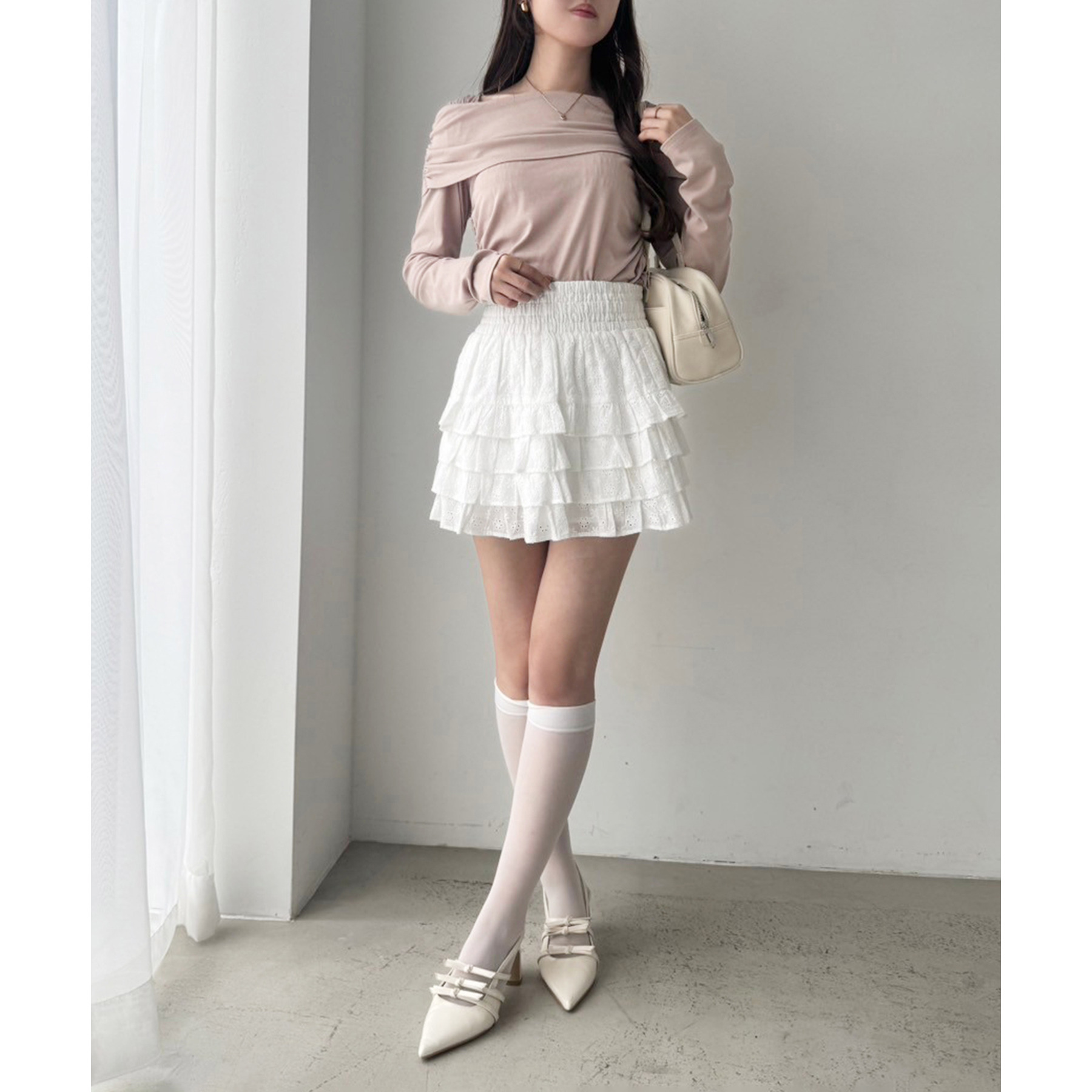ティアードフリルミニスカート | ファッション通販サイト NUGU