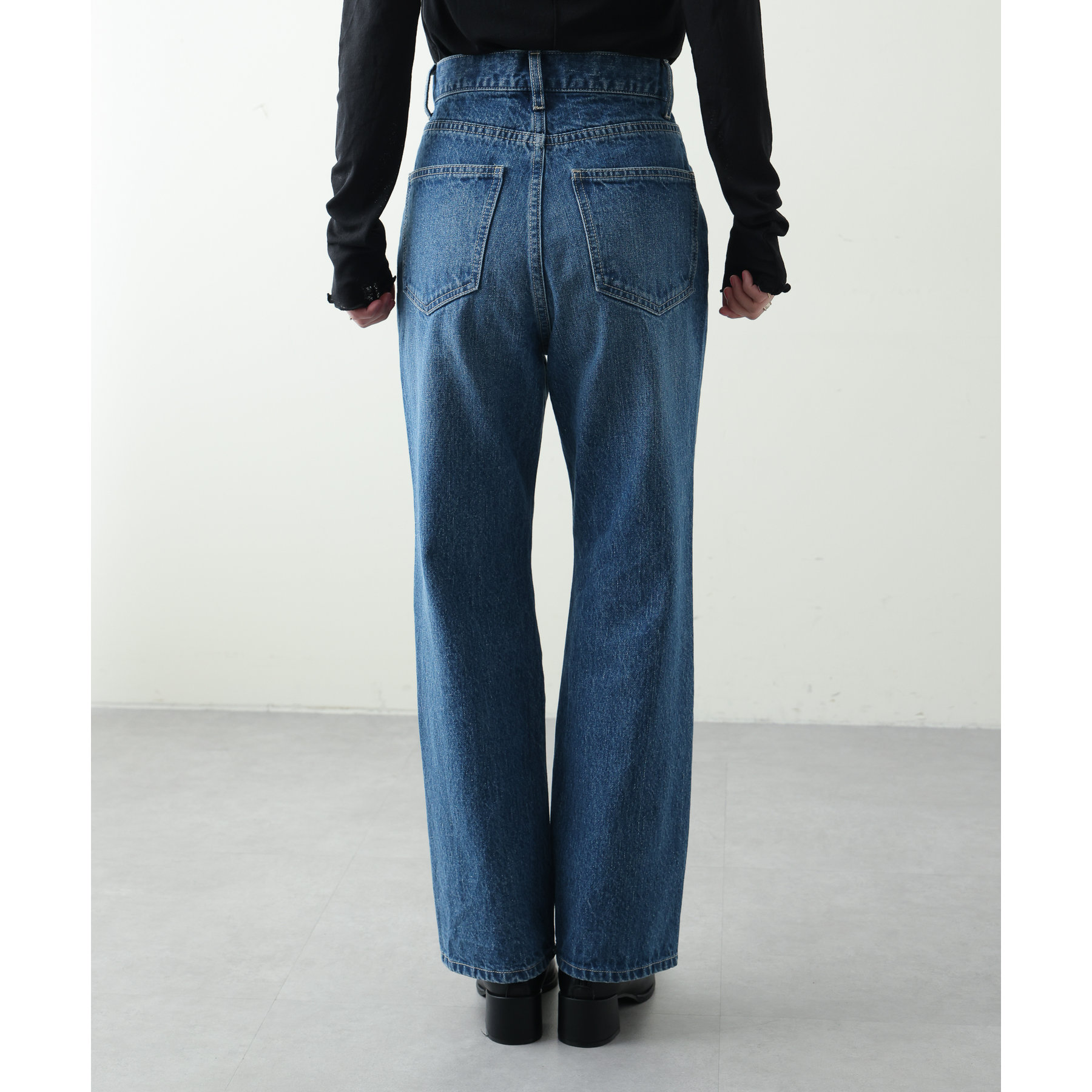 S~Lサイズ展開】フレアデニムパンツ | ファッション通販サイト NUGU