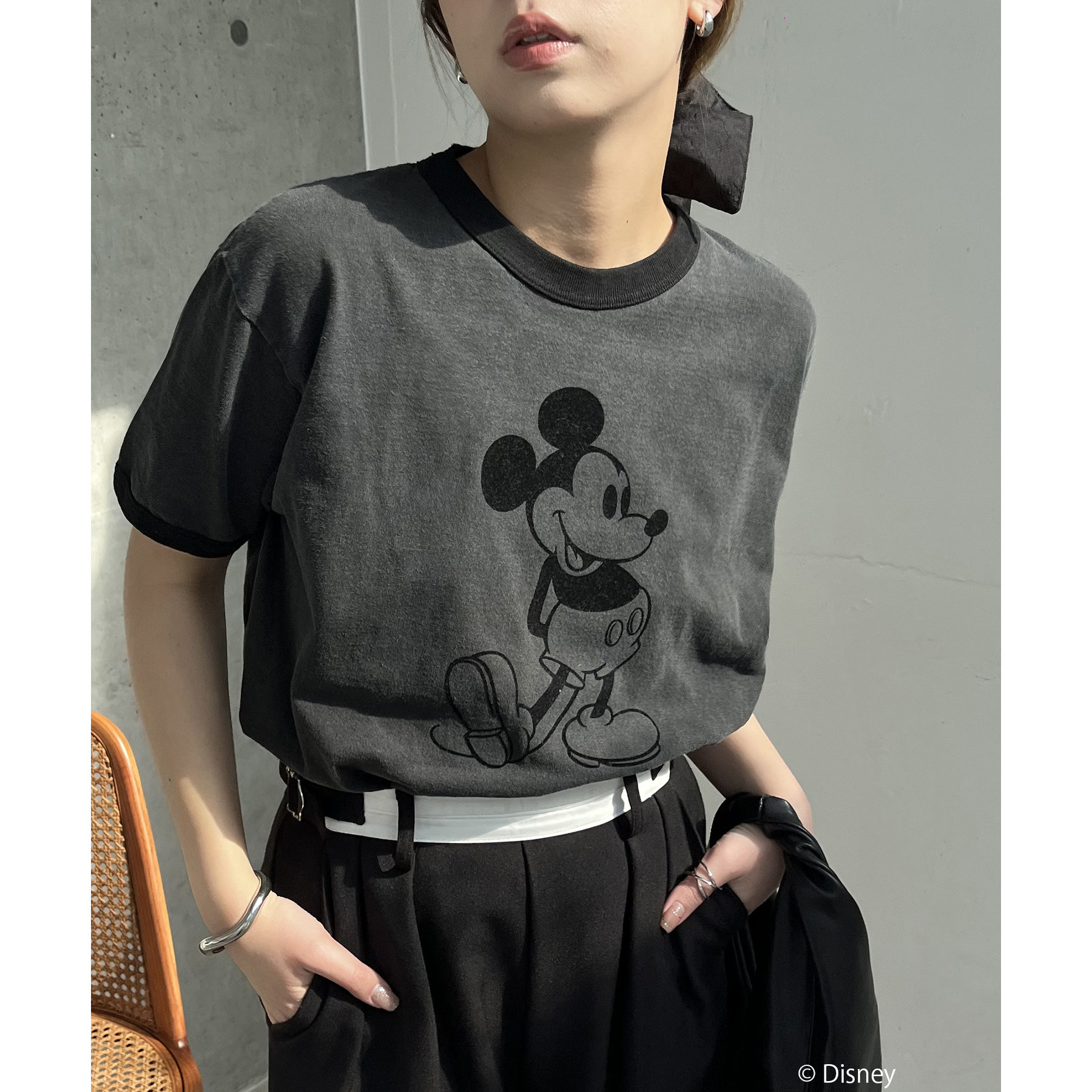 GOOD ROCK SPEED〉MICKEY / リンガーTシャツ | ファッション通販