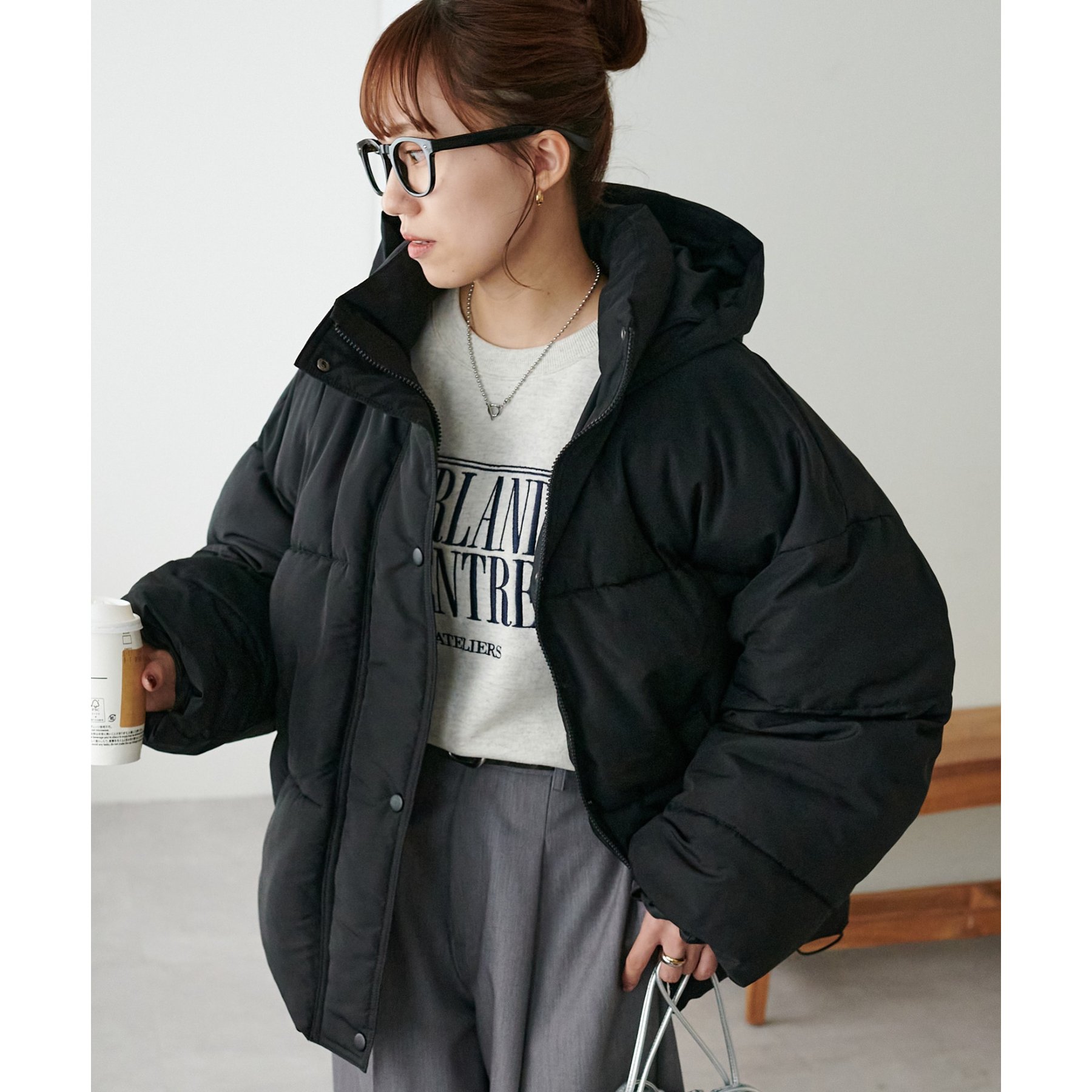 【WEB限定】裾ラウンドフェイクダウン