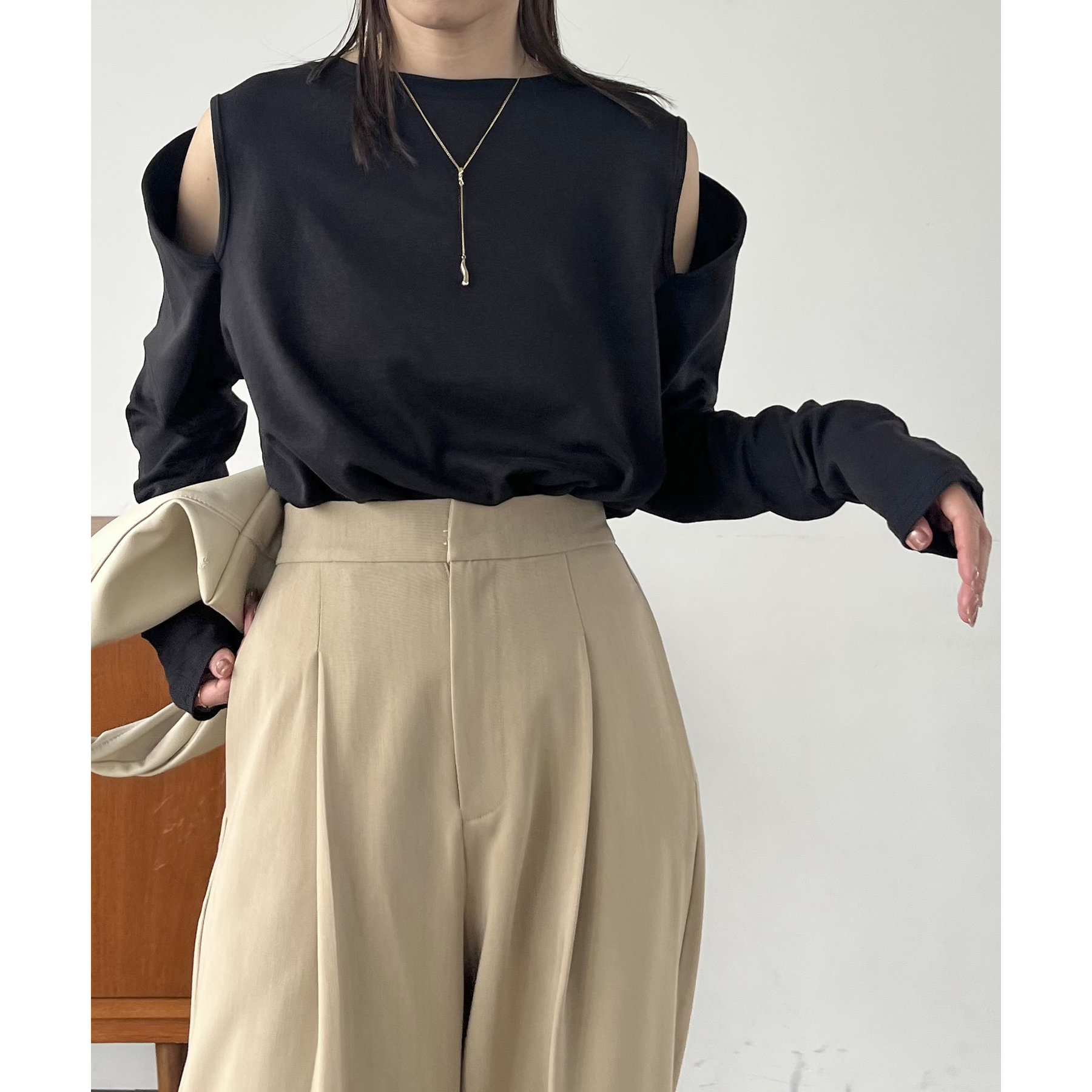 shio企画】マルチWAYスリットロンT | ファッション通販サイト NUGU