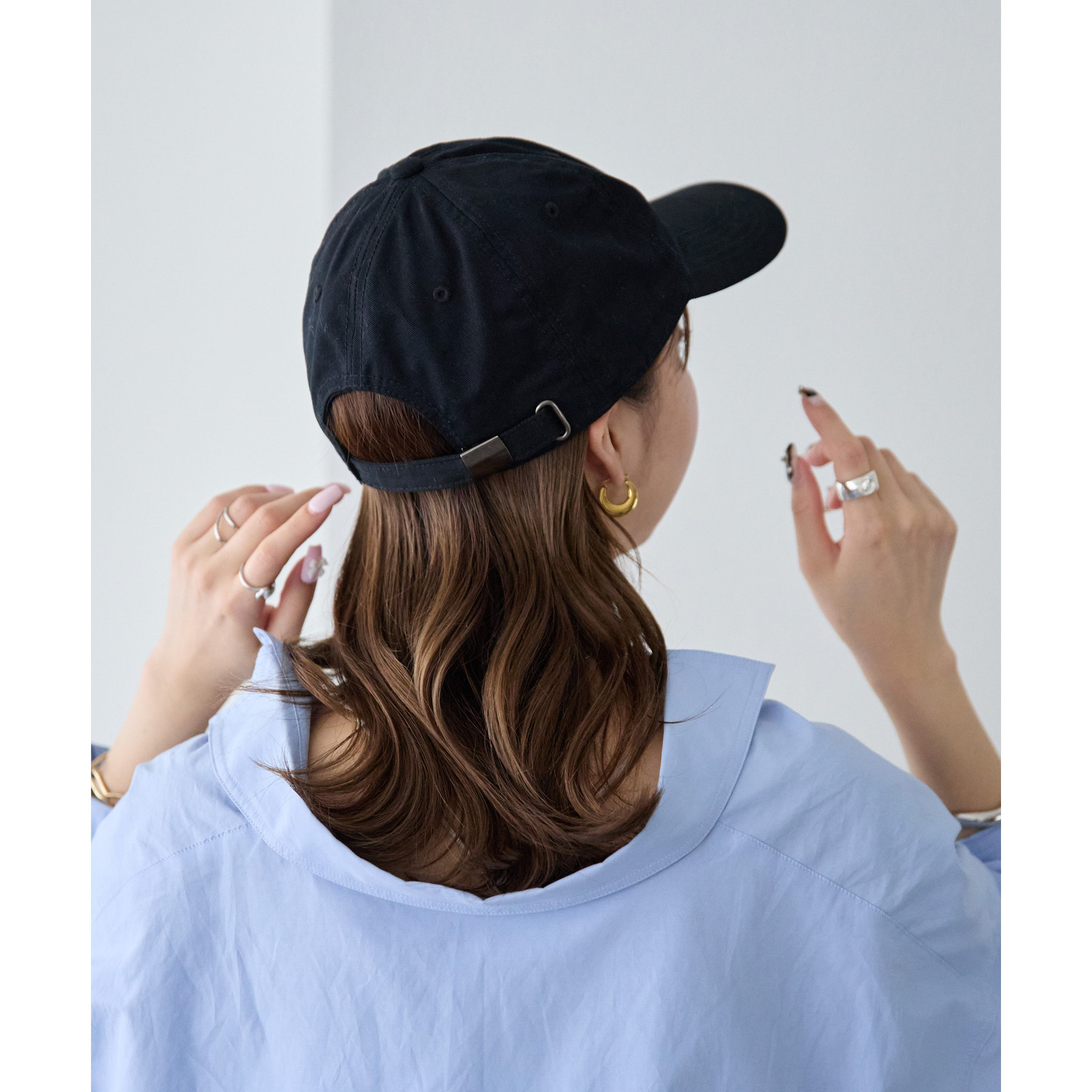 同色ロゴ刺繍キャップ | ファッション通販サイト NUGU