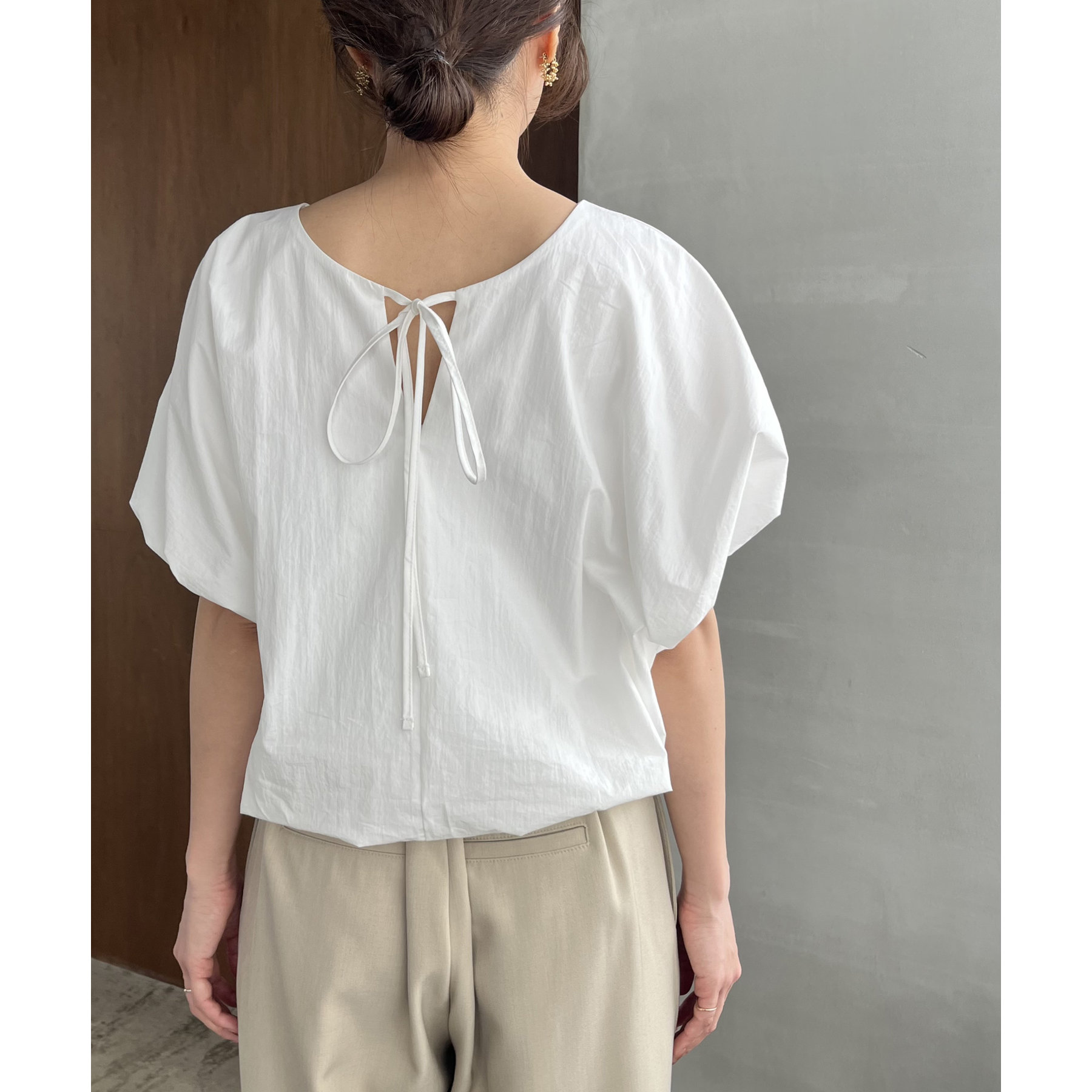 shio企画】バルーンリボンブラウス | ファッション通販サイト NUGU