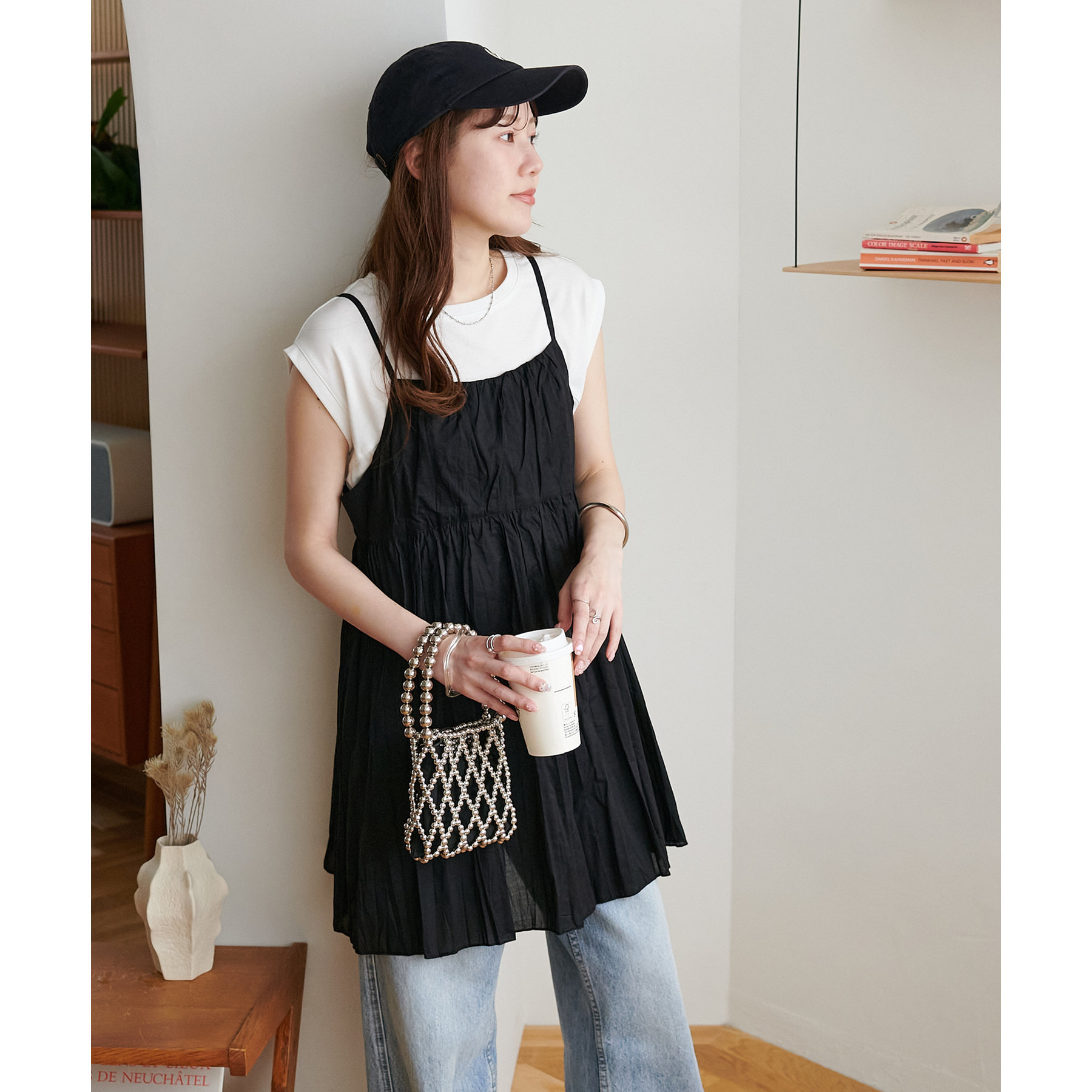 クリンクルキャミチュニック | ファッション通販サイト NUGU
